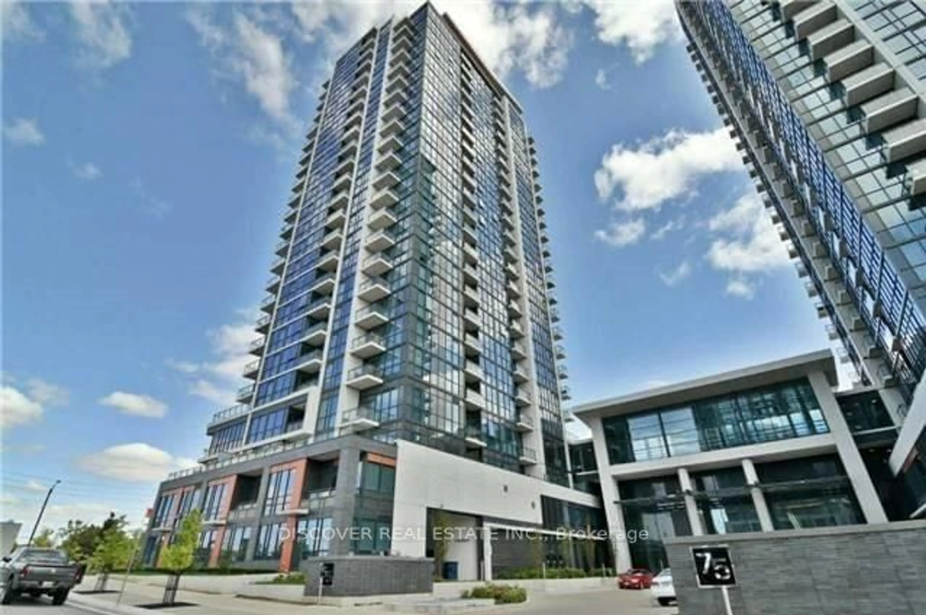 A pic from exterior of the house or condo for 55 Eglinton Ave #2402, Mississauga Ontario L5R 0E4