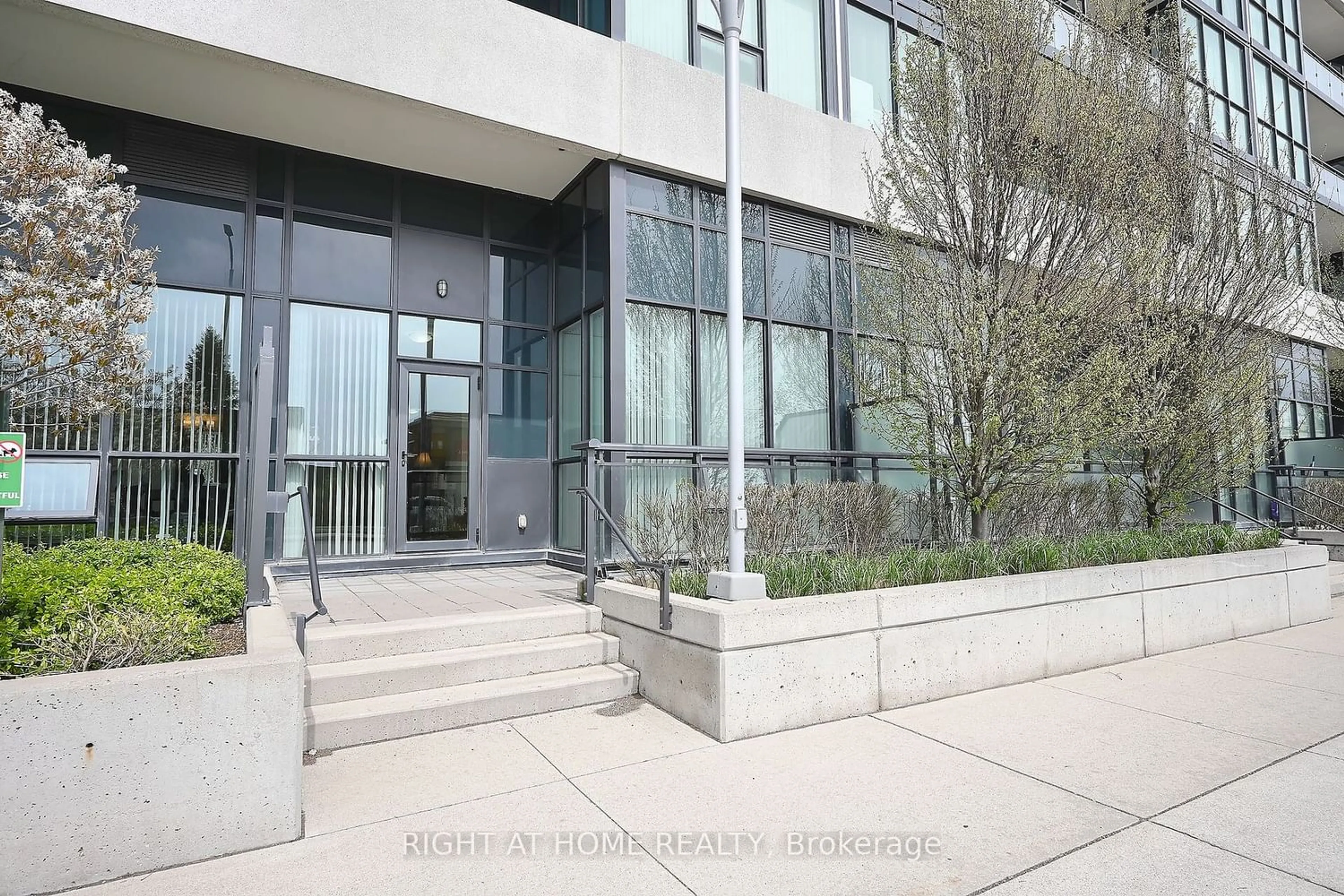A pic from exterior of the house or condo for 3975 Grand Park Dr #109, Mississauga Ontario L5B 0K4