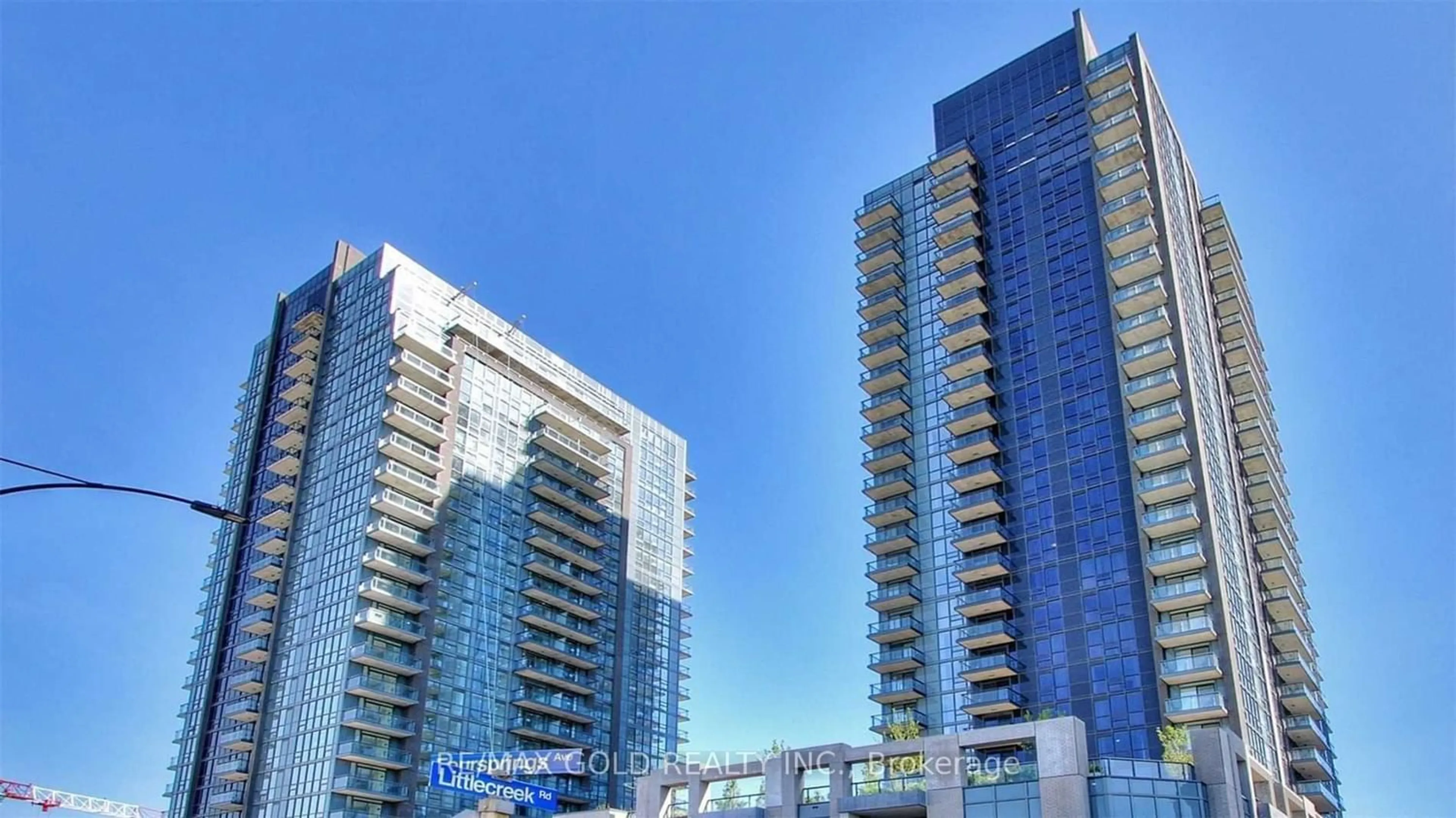 A pic from exterior of the house or condo for 5025 Four Springs Ave #2603, Mississauga Ontario L5R 0G5
