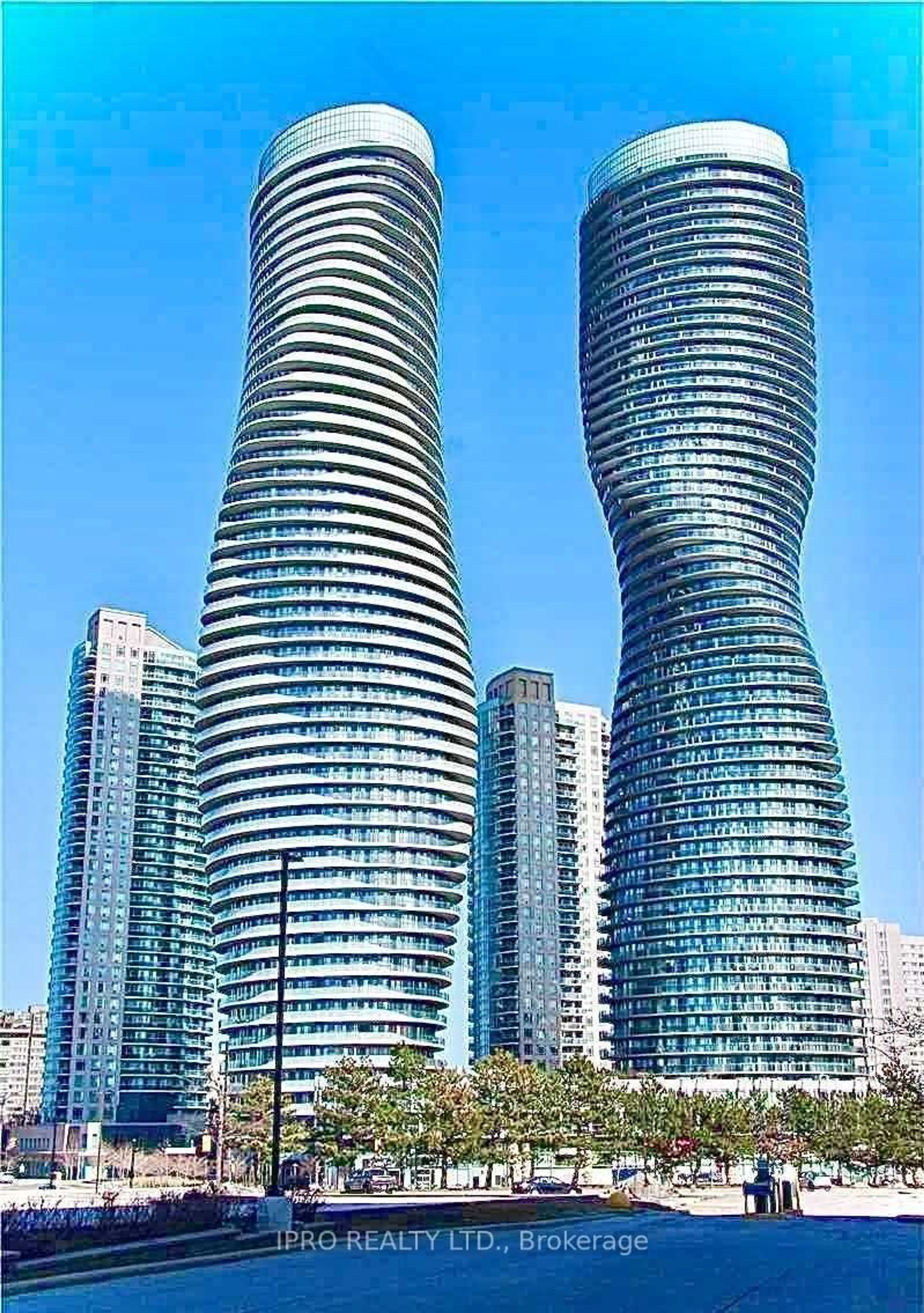 A pic from exterior of the house or condo for 50 Absolute Ave #1609, Mississauga Ontario L4Z 0A8