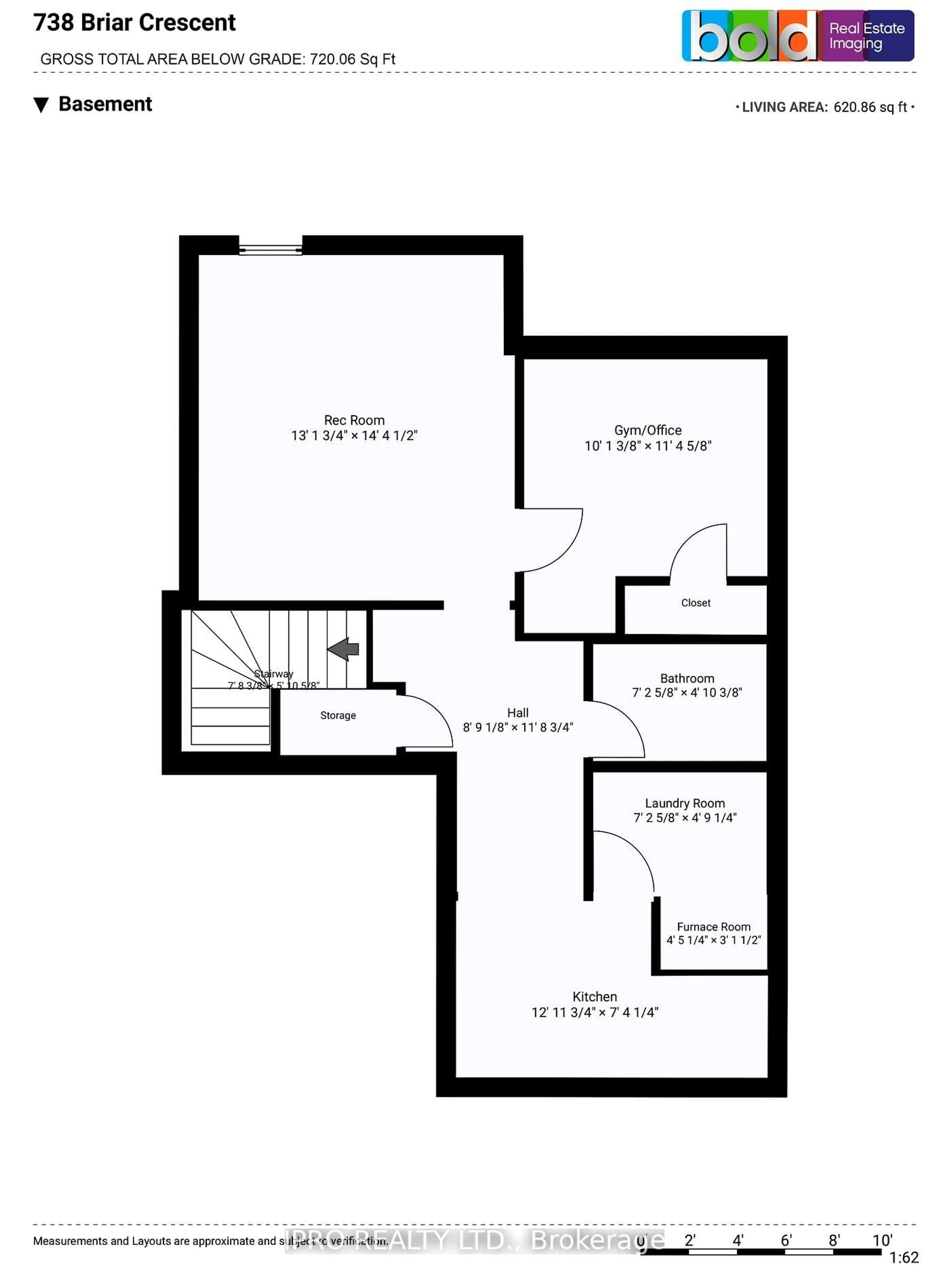 Floor plan for 738 Briar Cres, Milton Ontario L9T 3Z8