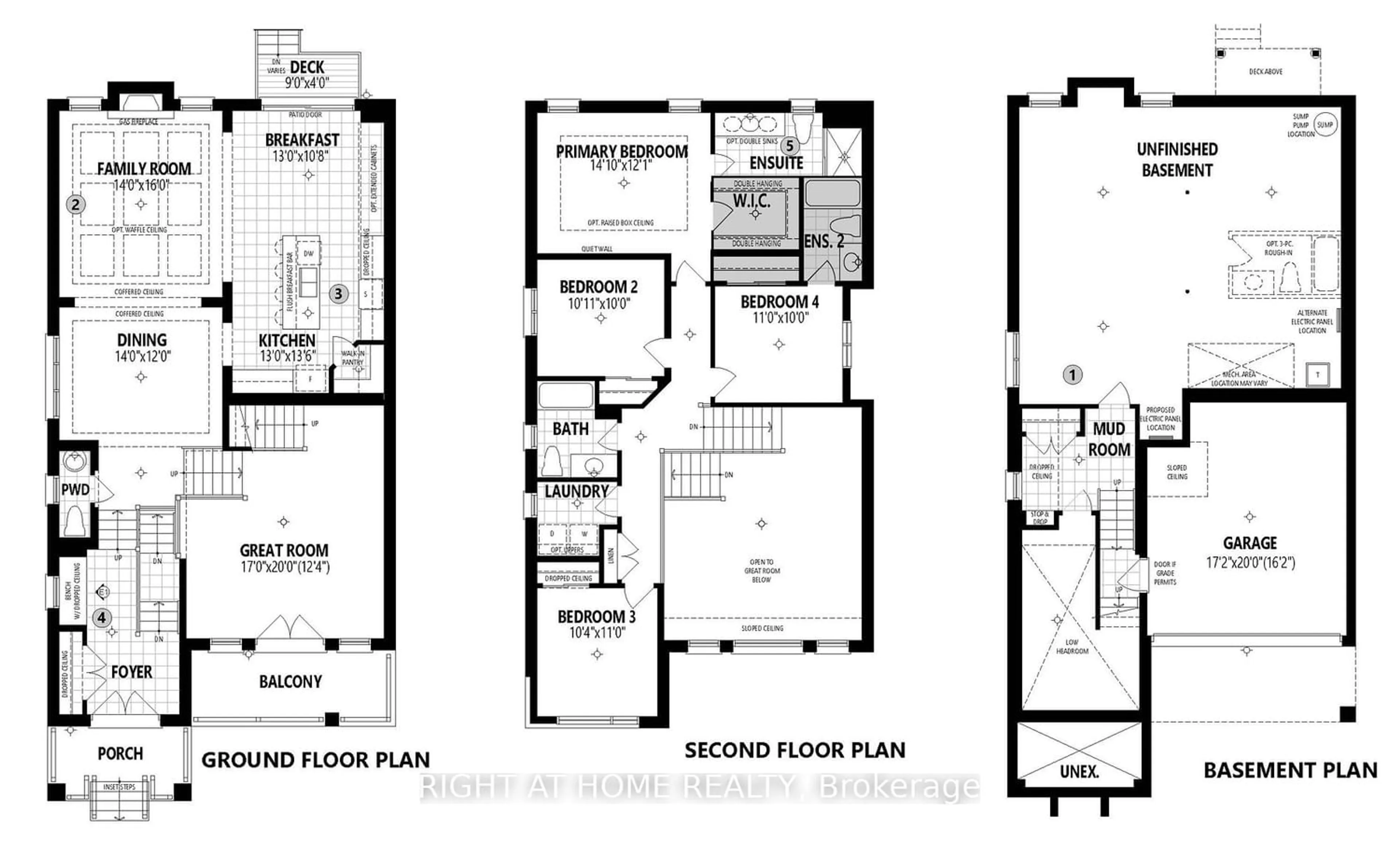 Floor plan for 1286 Muskoka Hts, Milton Ontario L9T 1Z1
