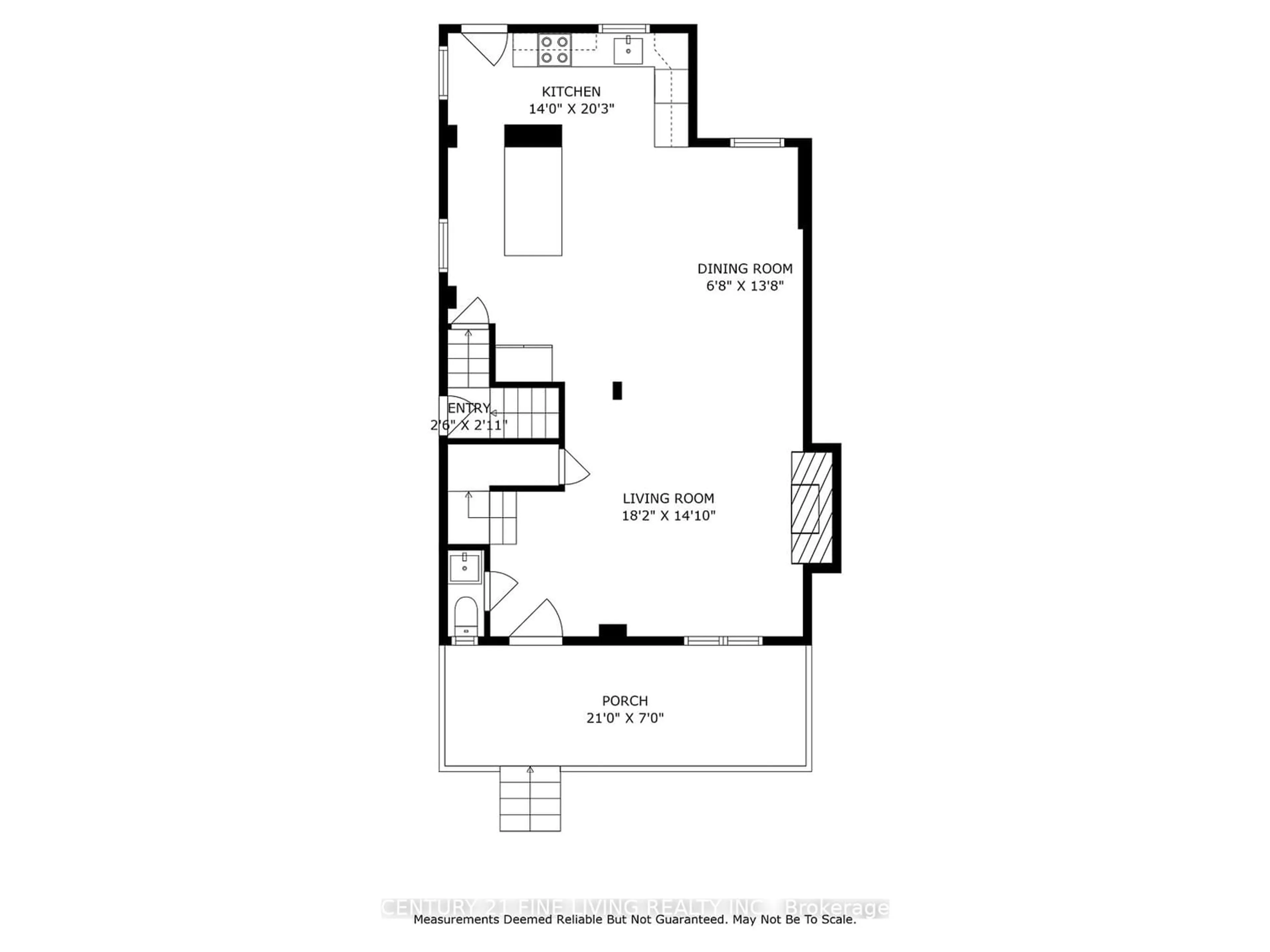 Floor plan for 6 Edmund Ave, Toronto Ontario M9N 1A3