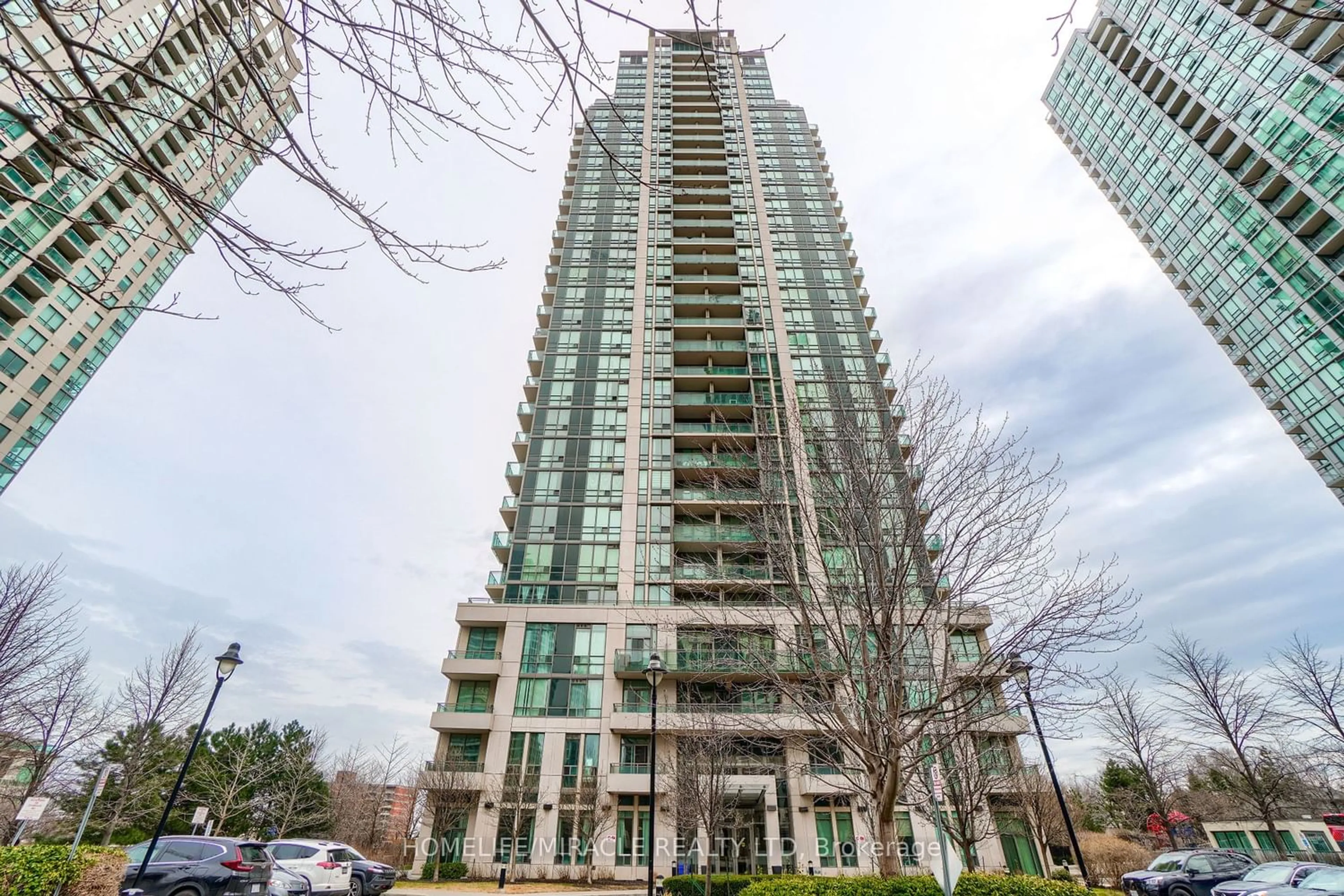 A pic from exterior of the house or condo for 3515 Kariya Dr #210, Mississauga Ontario L5B 0C1