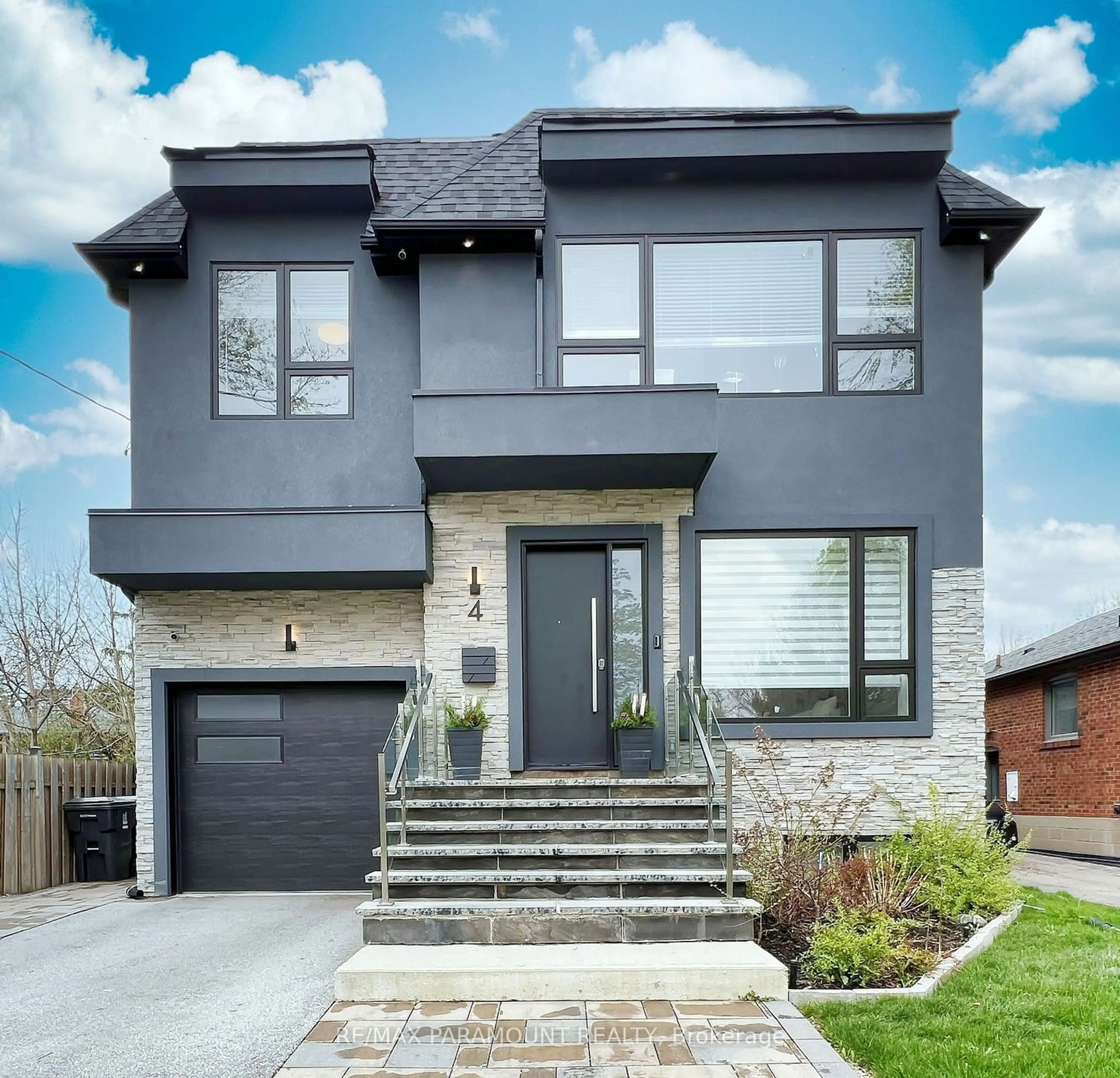 Home with brick exterior material for 4 Charleston Rd, Toronto Ontario M9B 4M7