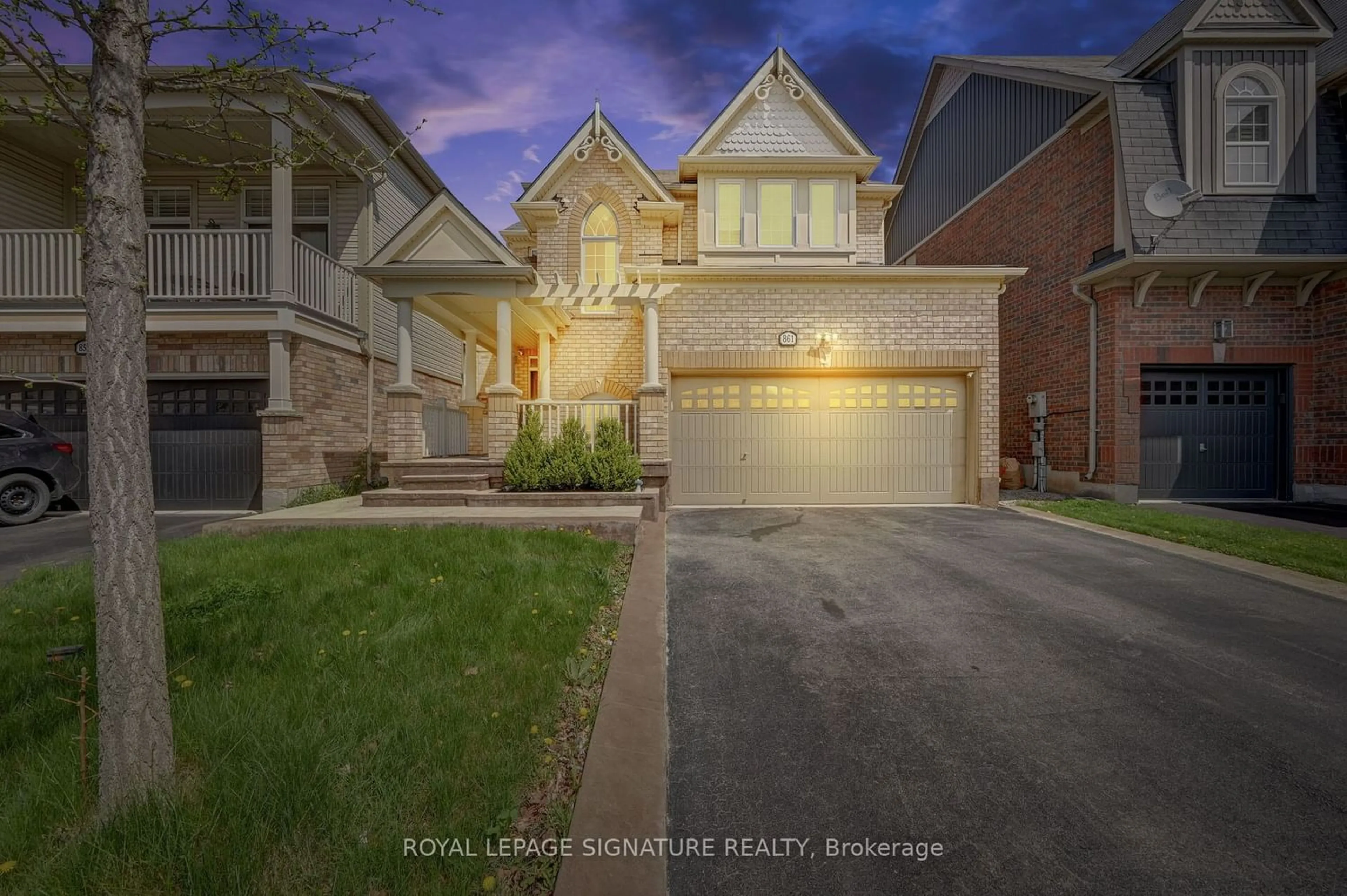 Frontside or backside of a home for 861 Whaley Way, Milton Ontario L9T 0Z3