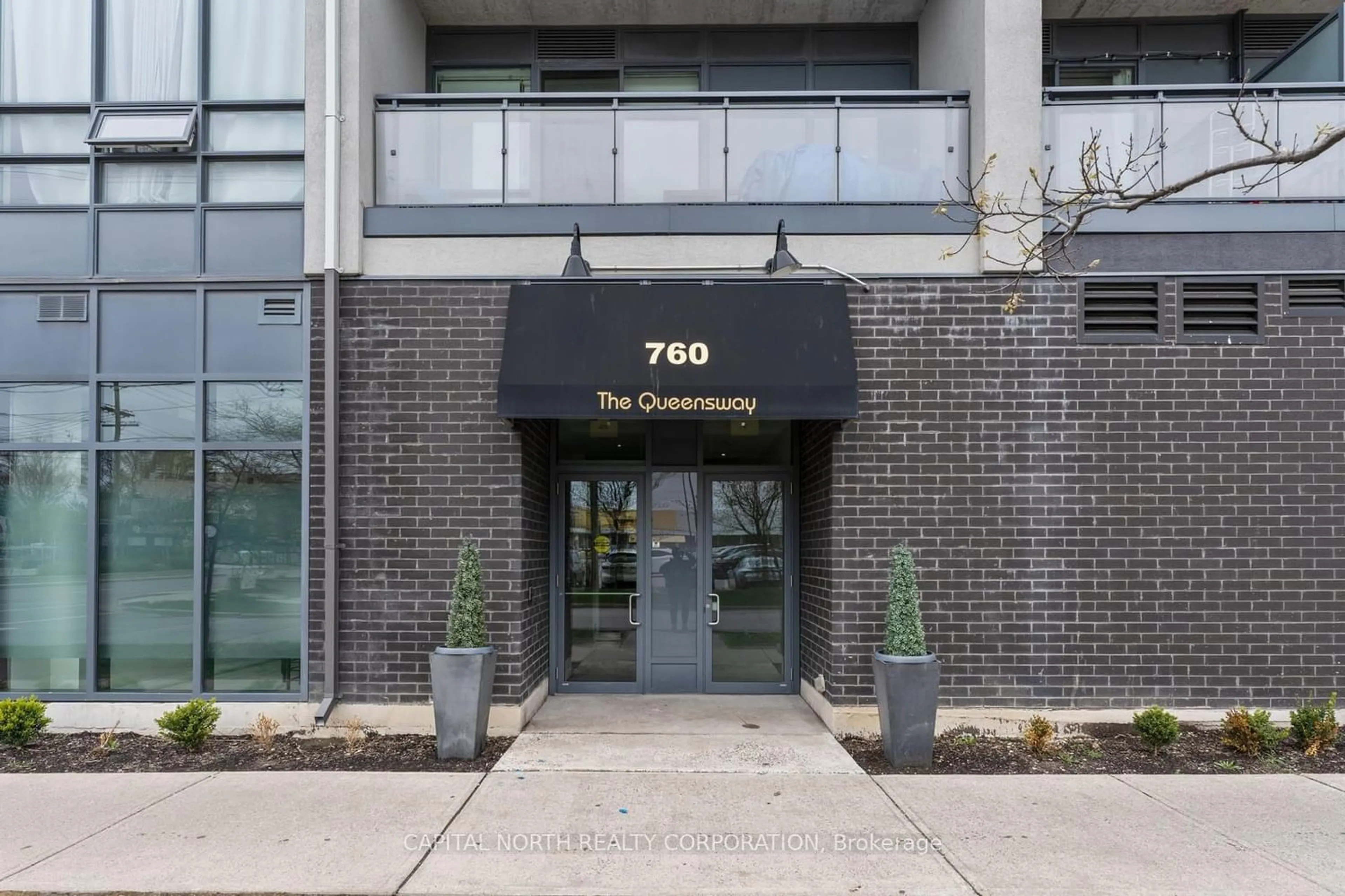 A pic from exterior of the house or condo for 760 The Queensway #608, Toronto Ontario M8Z 0E1