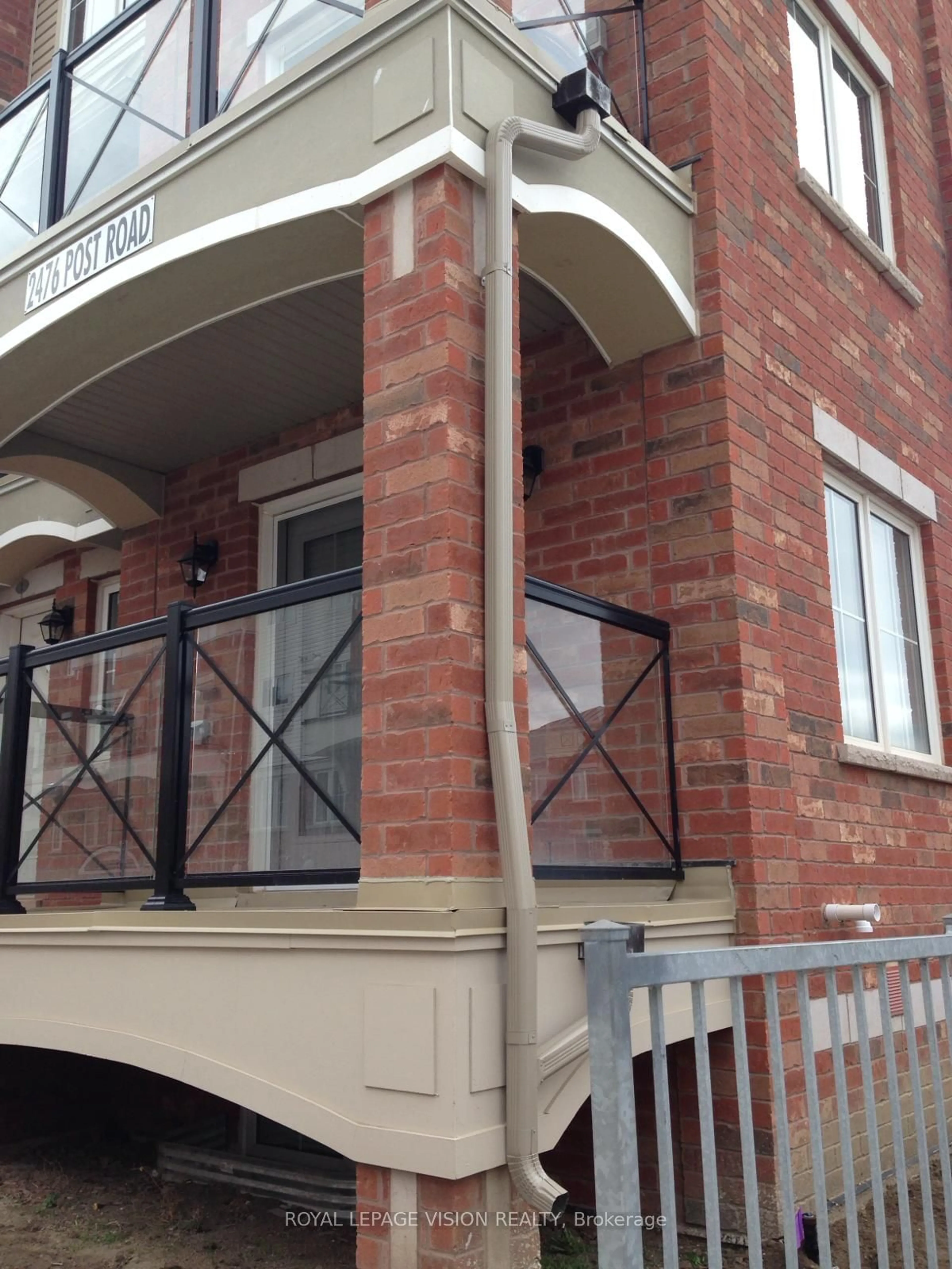 Balcony in the apartment for 2476 Post Rd #18, Oakville Ontario L6H 0K1