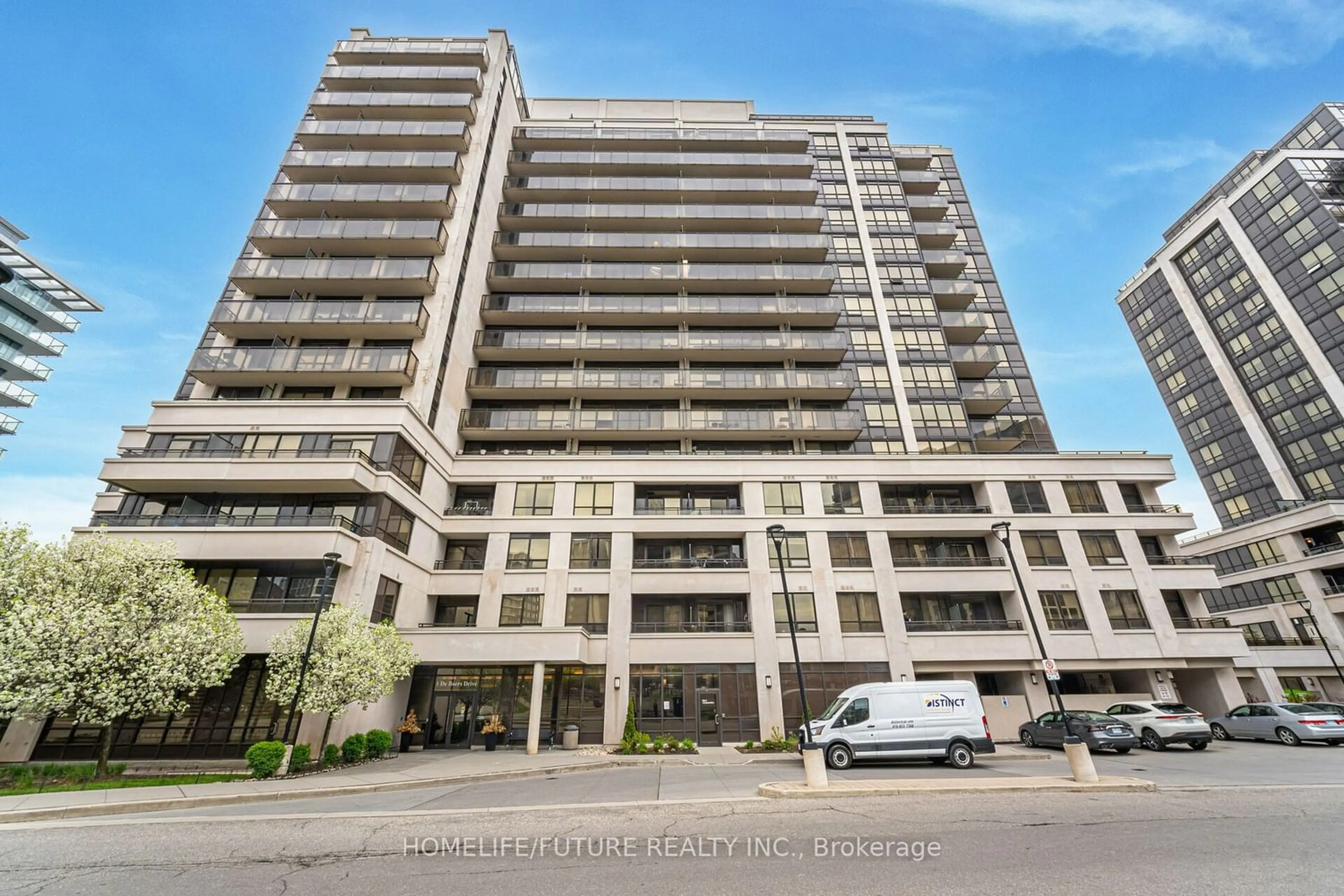 A pic from exterior of the house or condo for 1 De Boers Dr #204, Toronto Ontario M3J 0G6