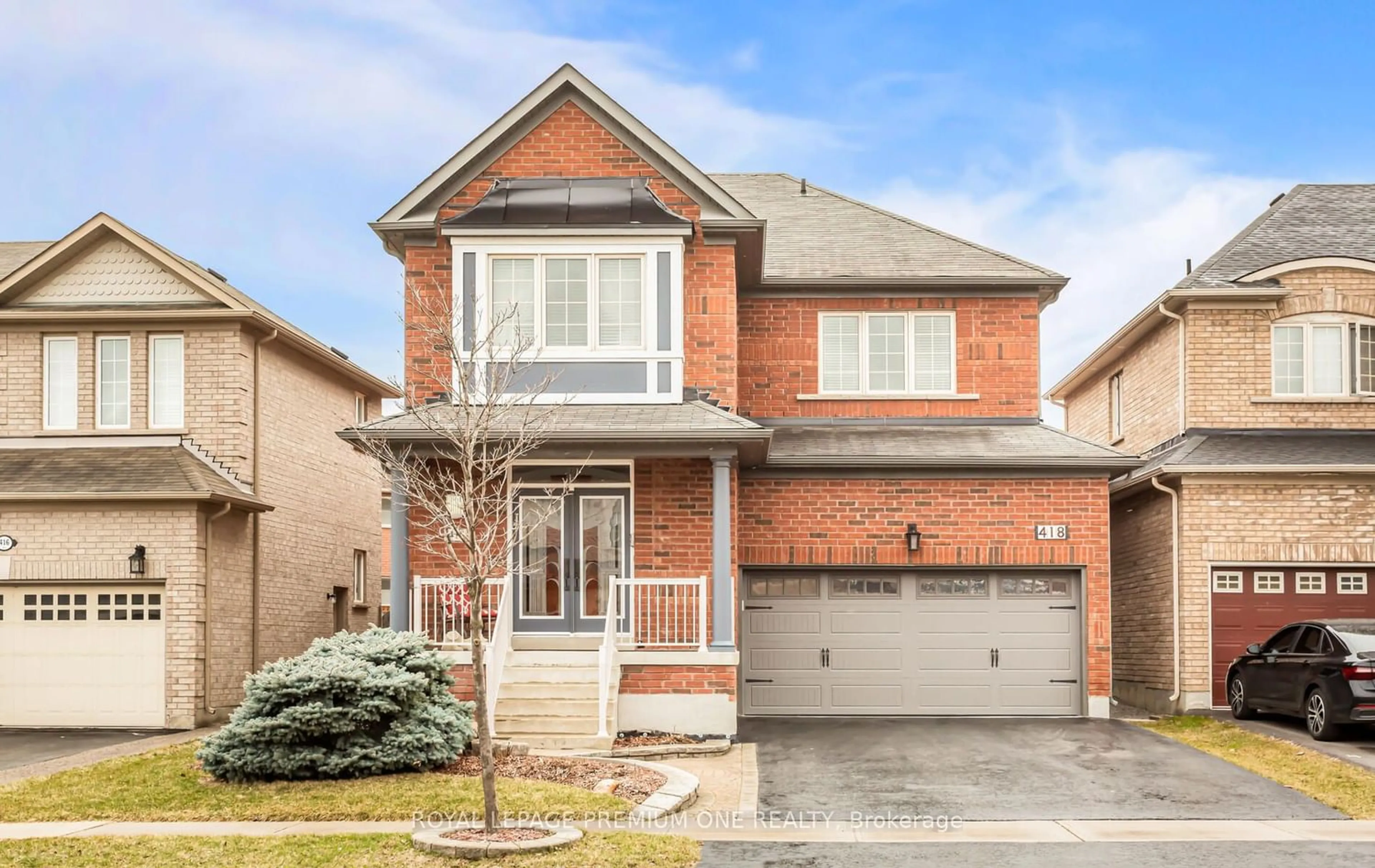 Home with brick exterior material for 418 Sunny Meadow Blvd, Brampton Ontario L6R 0H5