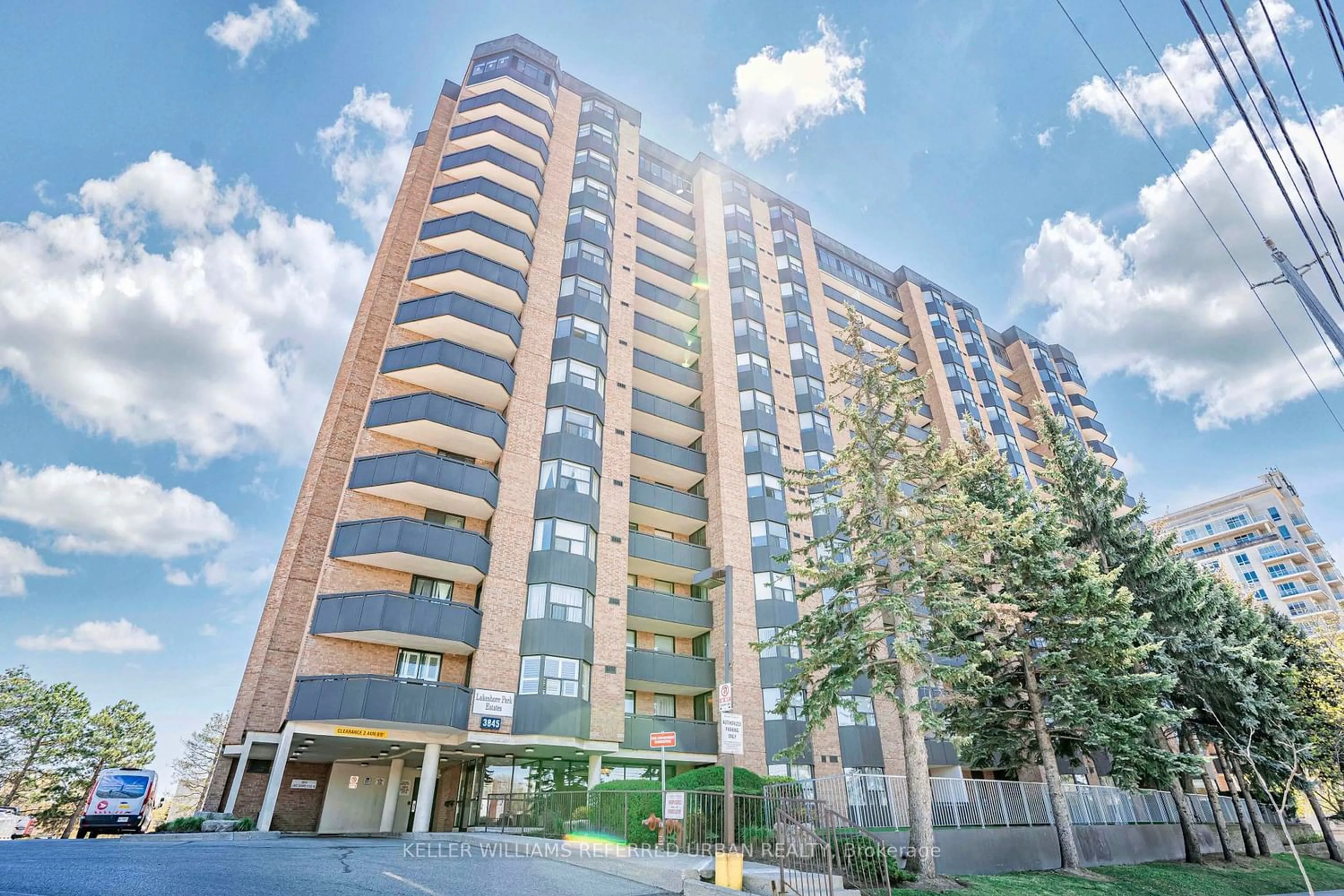 A pic from exterior of the house or condo for 3845 Lake Shore Blvd #1411, Toronto Ontario M8W 4Y3