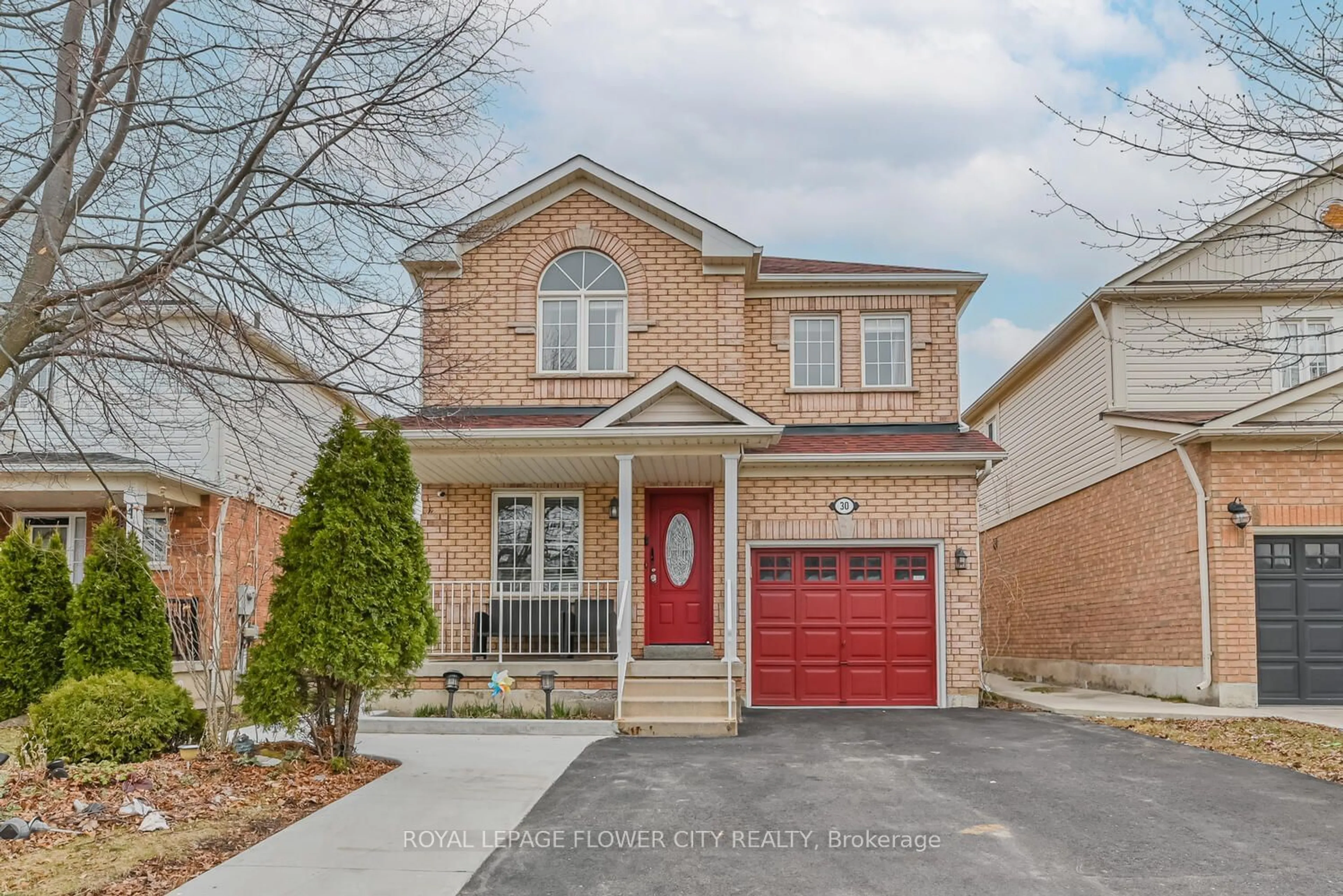 Home with brick exterior material for 30 Heathwood Dr, Brampton Ontario L7A 1Y6