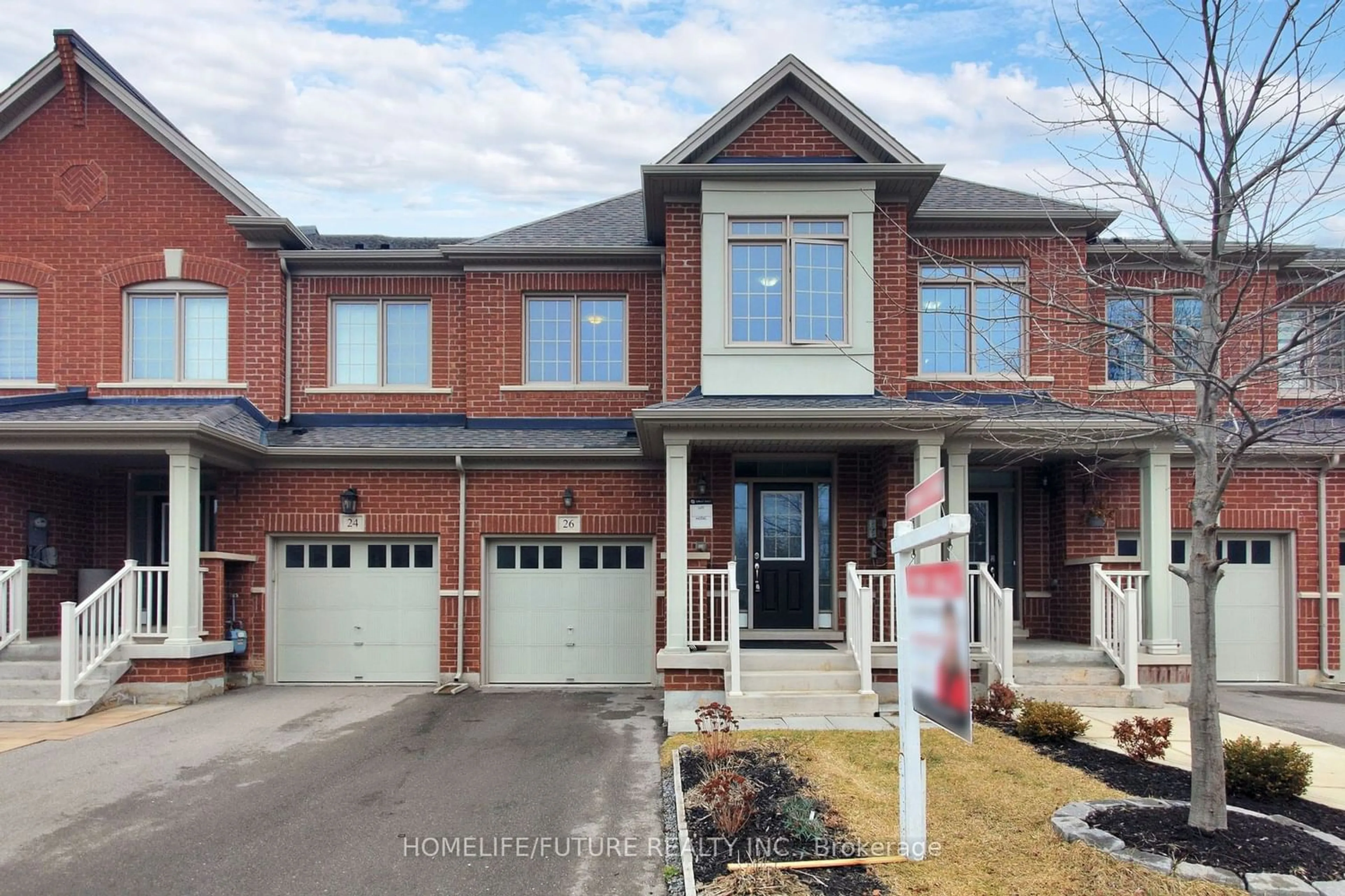 Home with brick exterior material for 26 Lady Evelyn Cres, Brampton Ontario L6Y 6C7