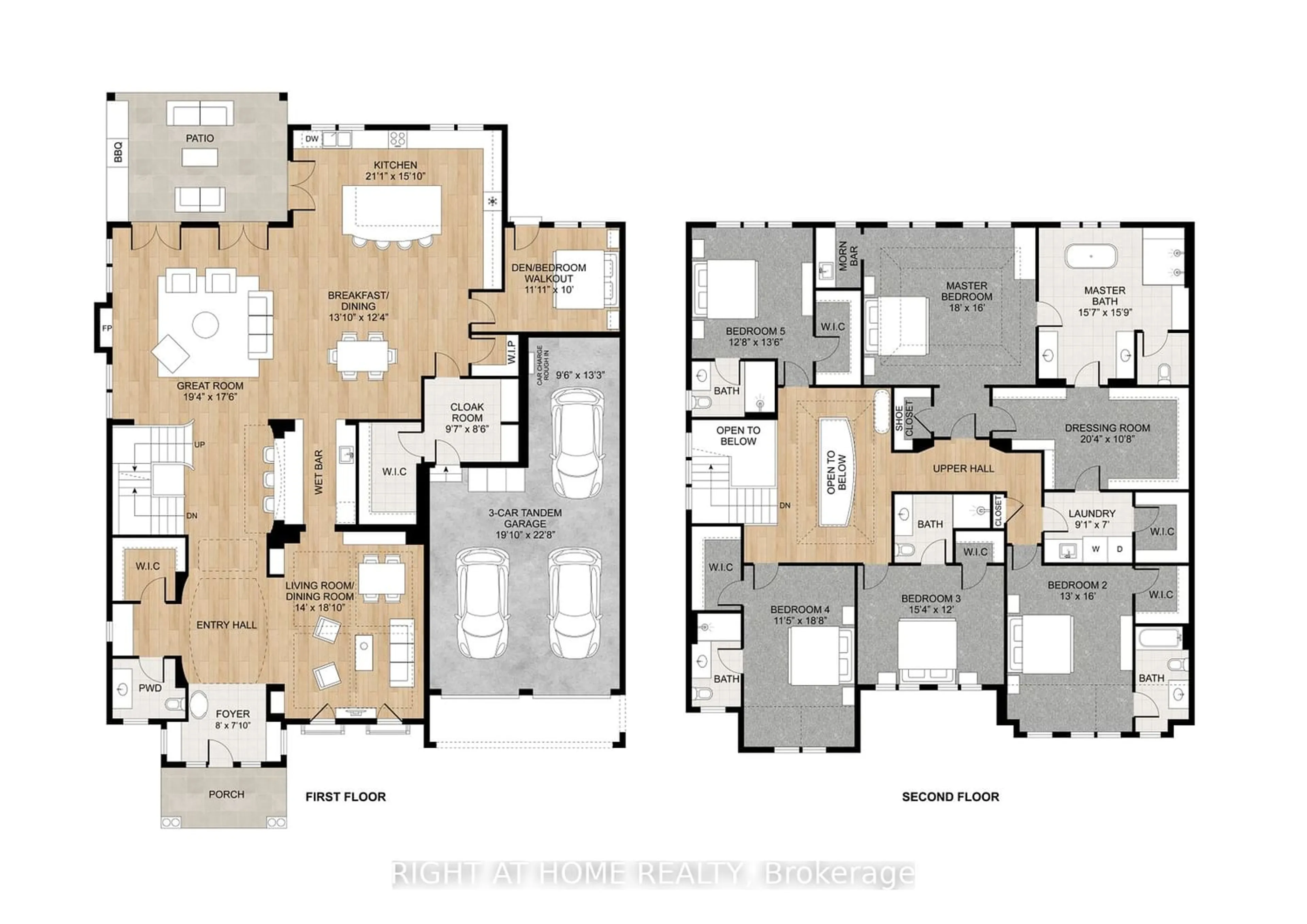 Floor plan for 2322 Hyacinth Cres, Oakville Ontario L6M 5M8