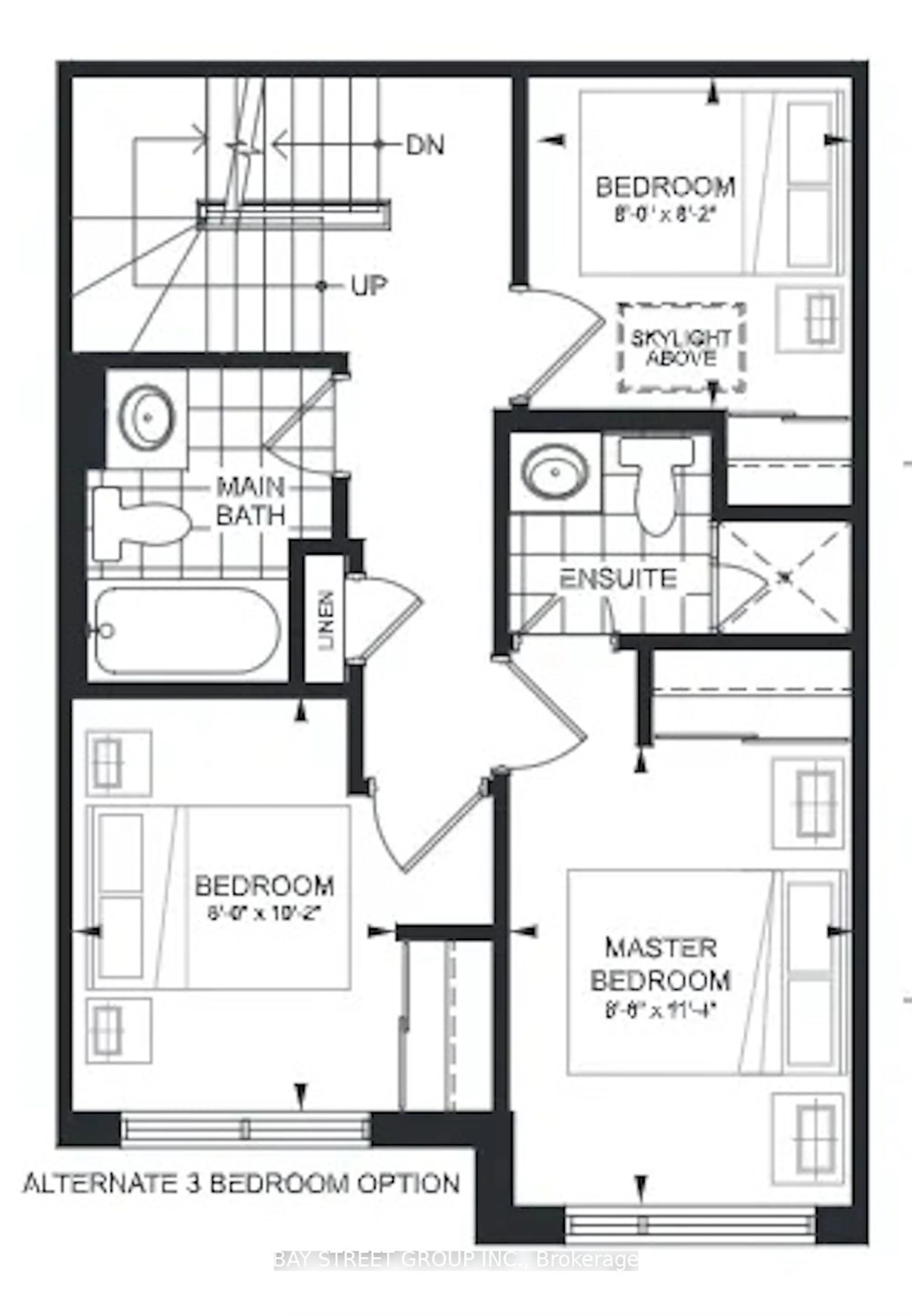 Floor plan for 8175 Britannia Rd #314, Milton Ontario L9T 7E7