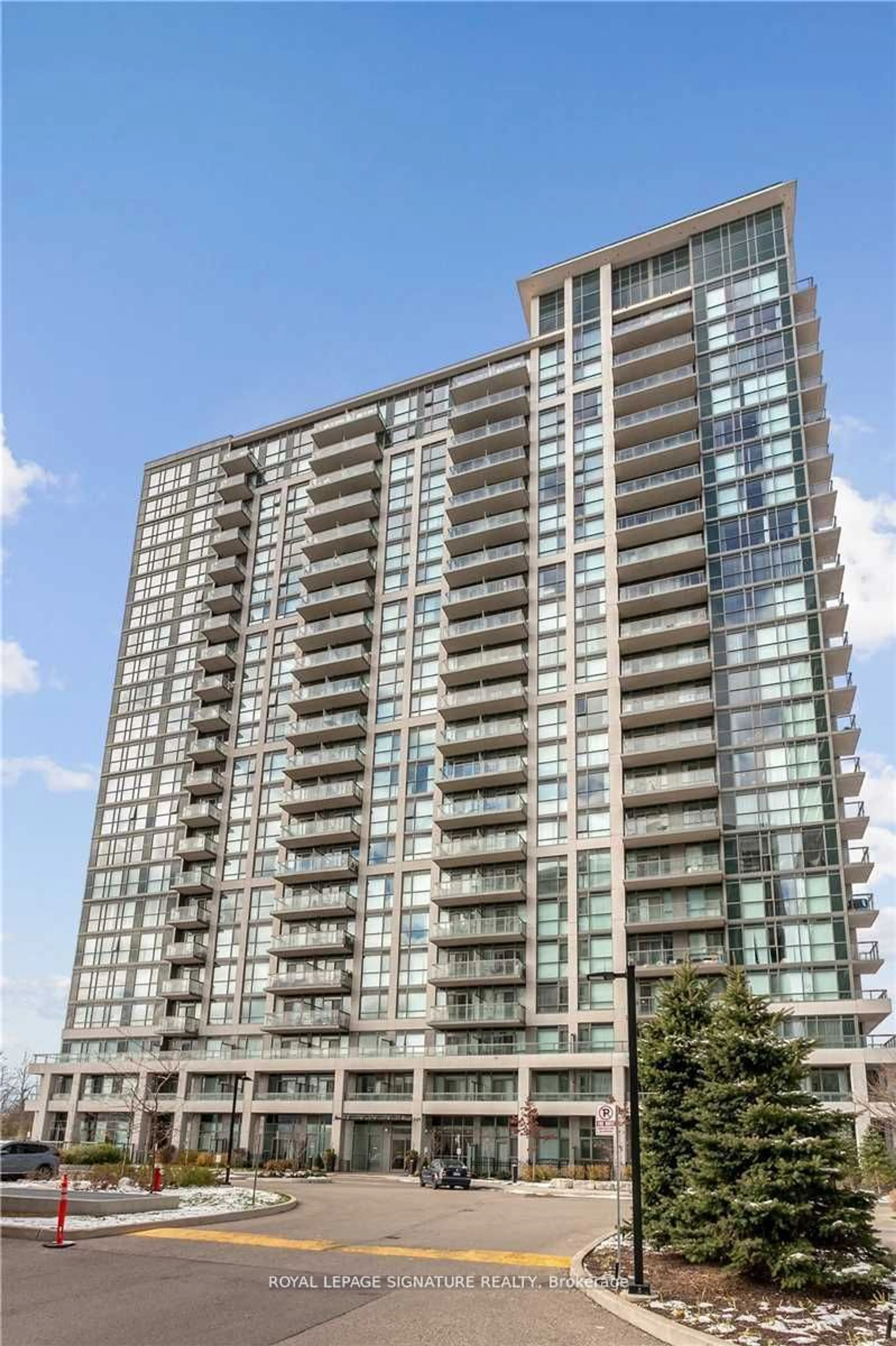 A pic from exterior of the house or condo for 349 Rathburn Rd #1509, Mississauga Ontario L5B 0C8