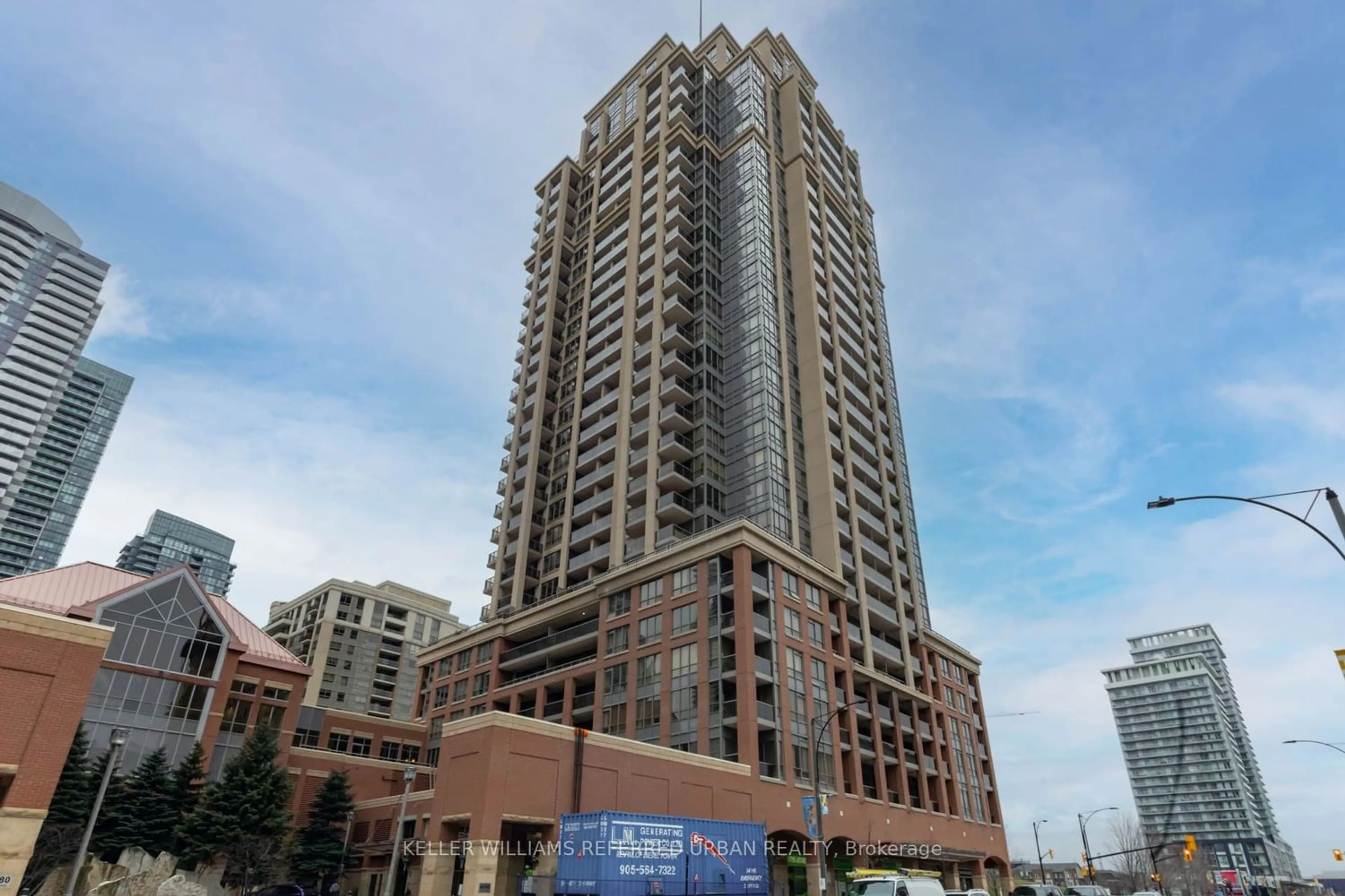 A pic from exterior of the house or condo for 4090 Living Arts Dr #2001, Mississauga Ontario L5B 4M8