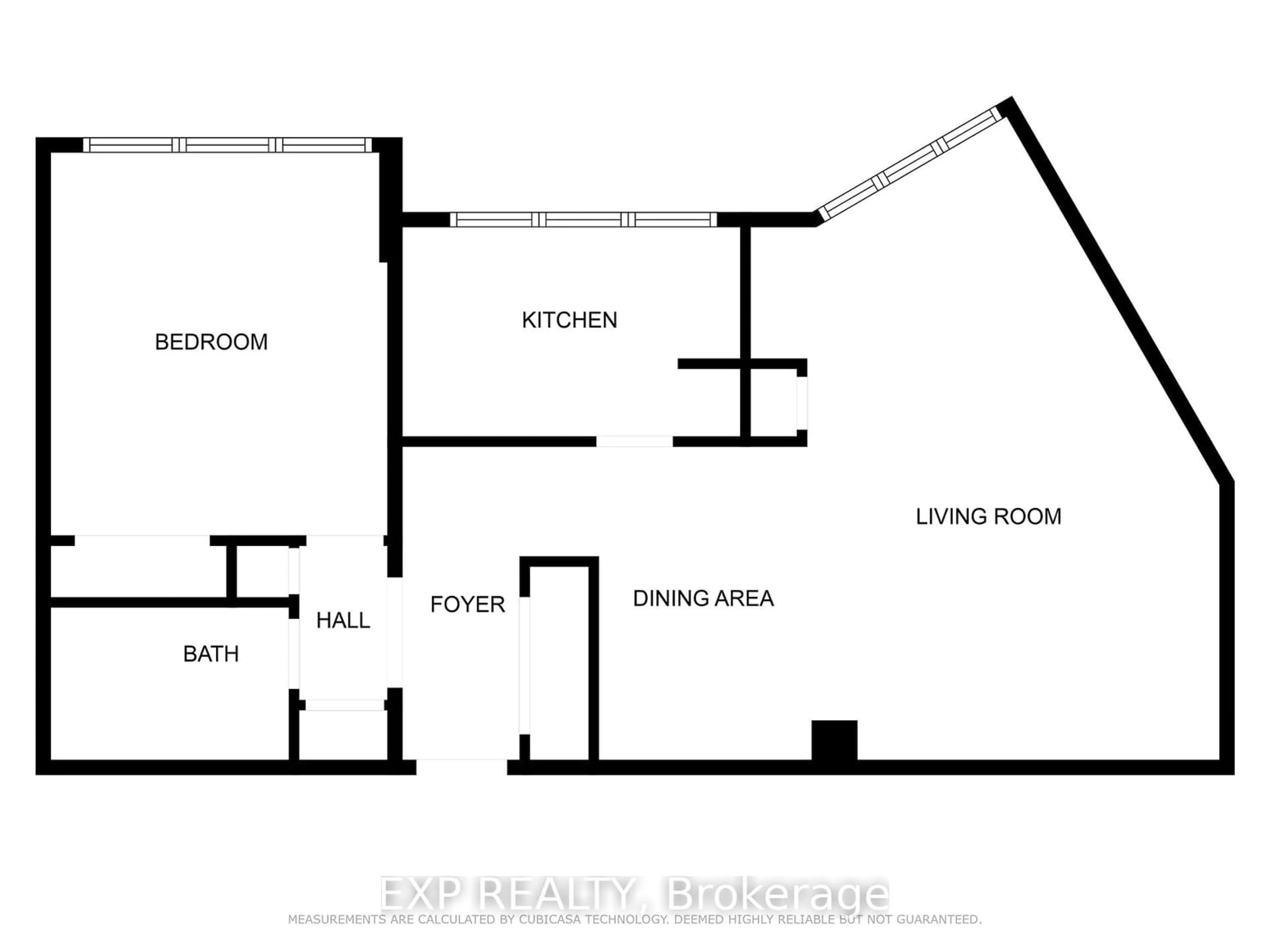 Floor plan for 3695 Kaneff Cres #1010, Mississauga Ontario L5A 4B6