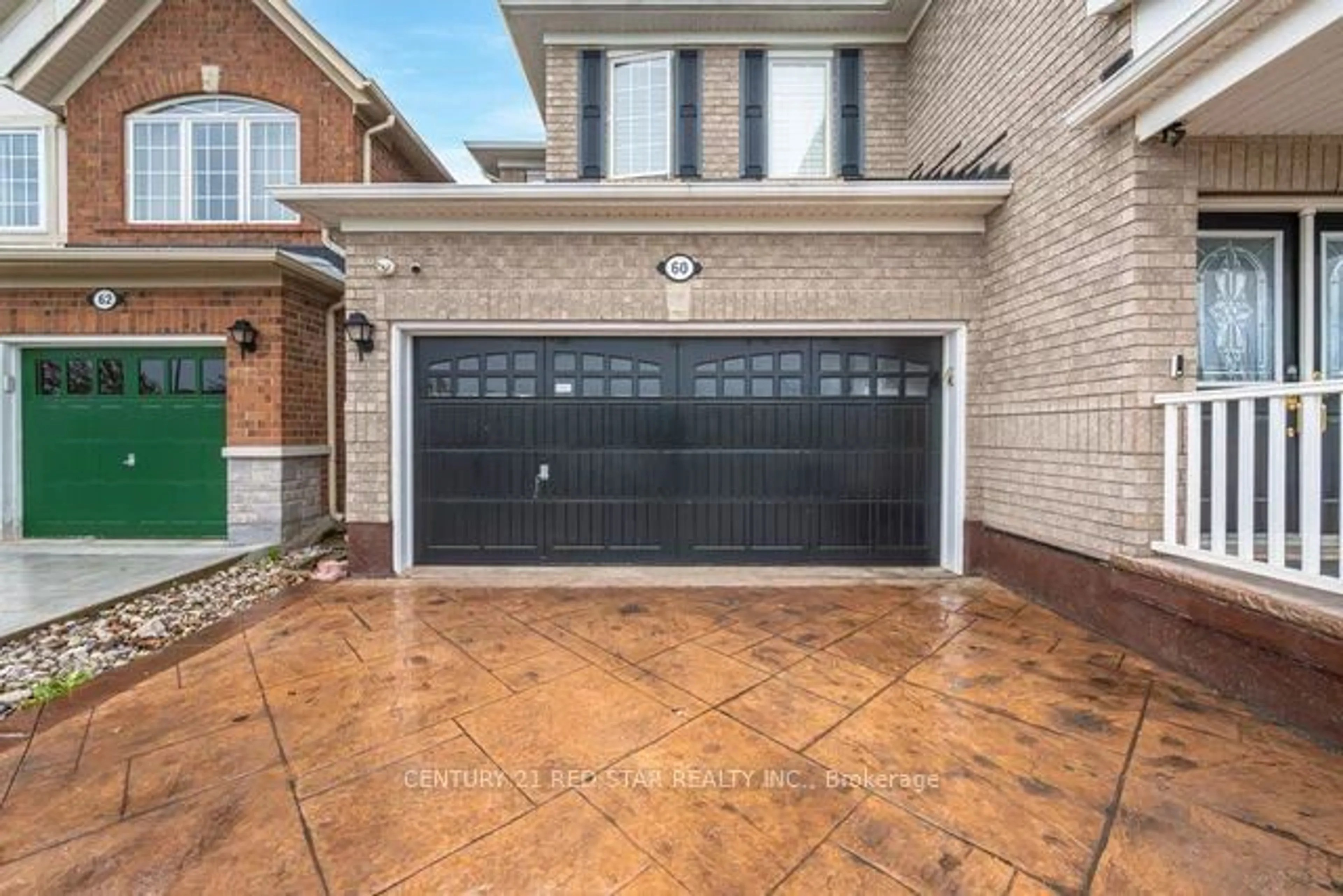 Home with brick exterior material for 60 Horizon St, Brampton Ontario L6P 2J1
