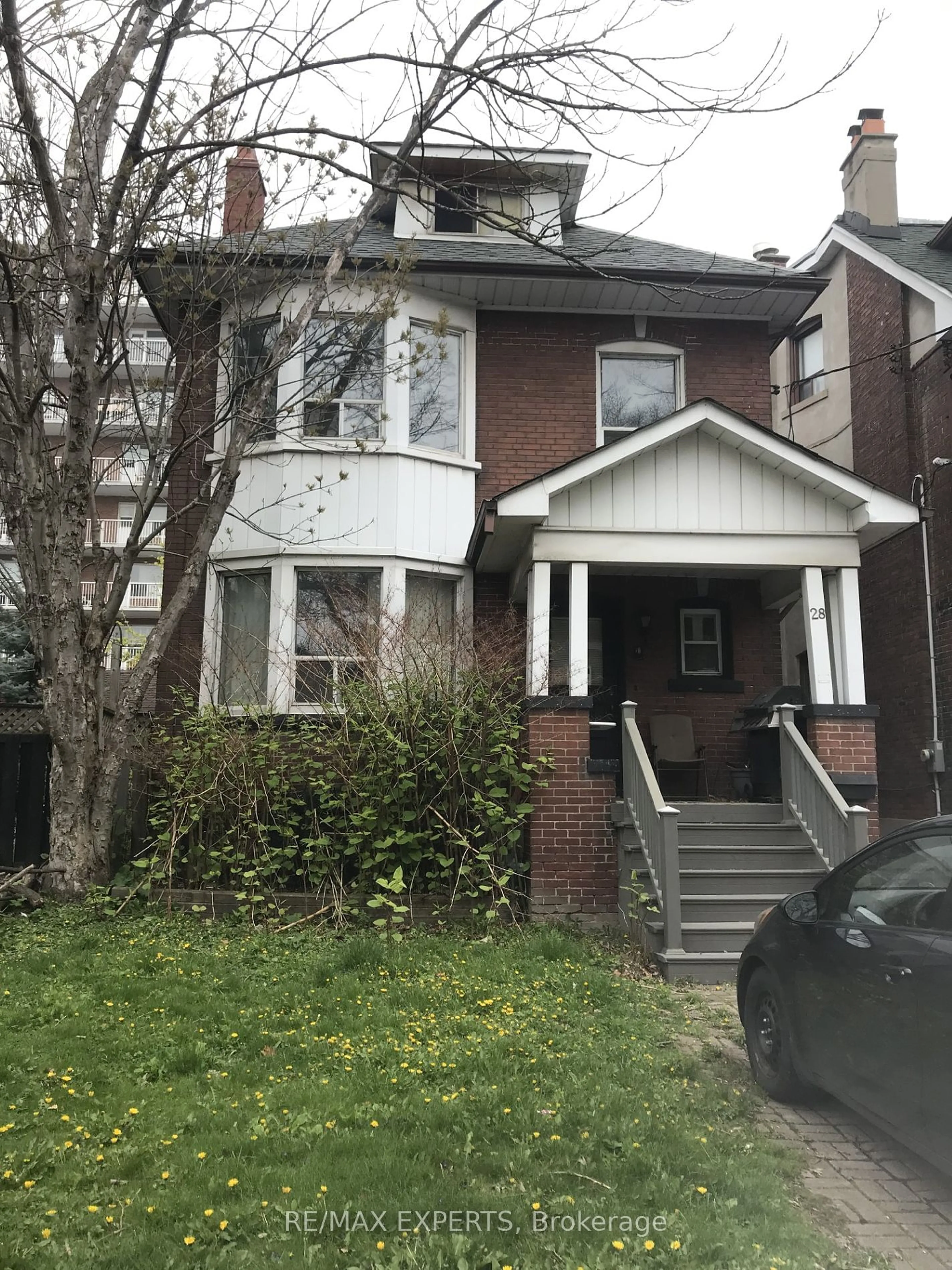 Outside view for 28 Temple Ave, Toronto Ontario M6K 1C8