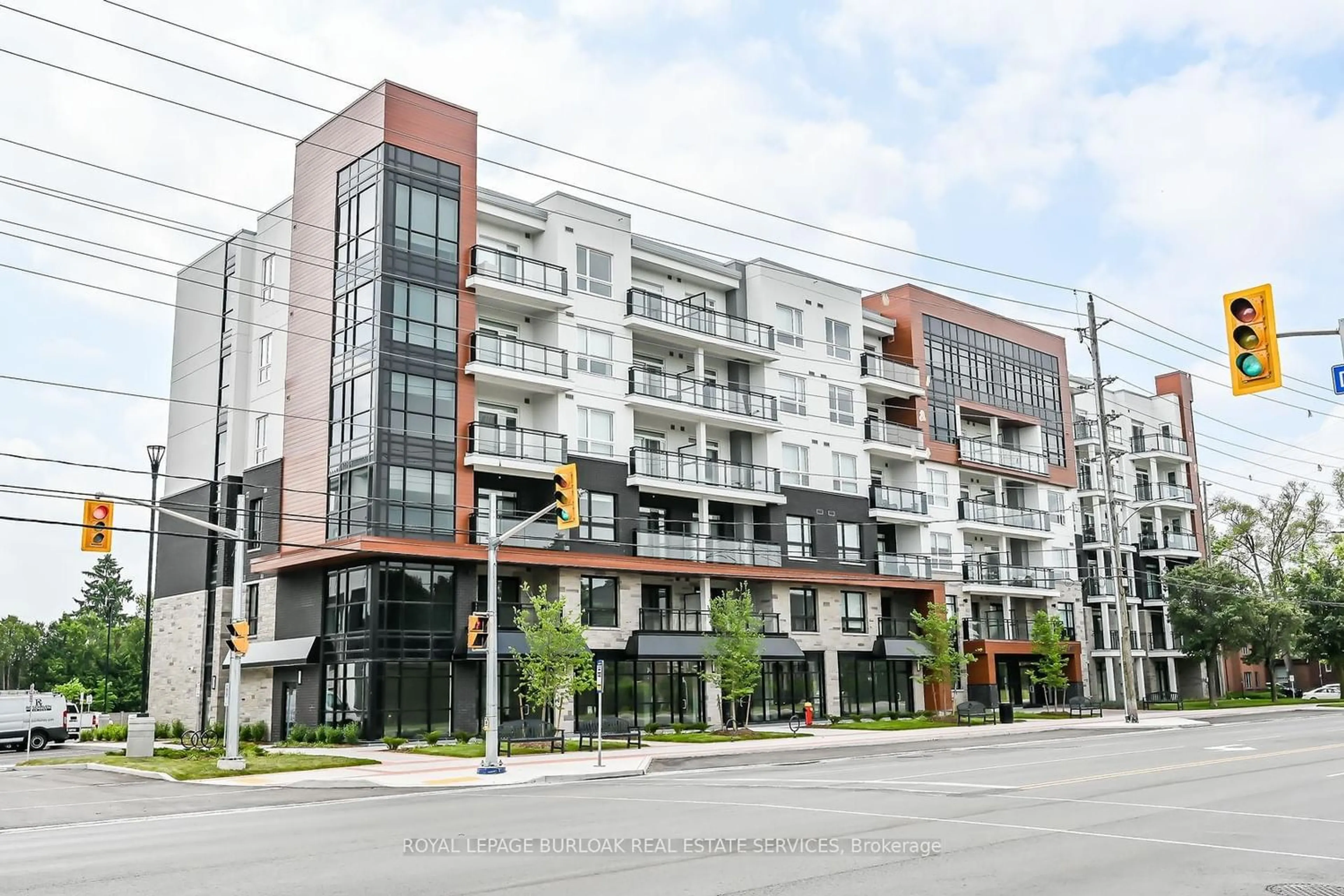 A pic from exterior of the house or condo for 320 Plains Rd #312, Burlington Ontario L7T 0C1