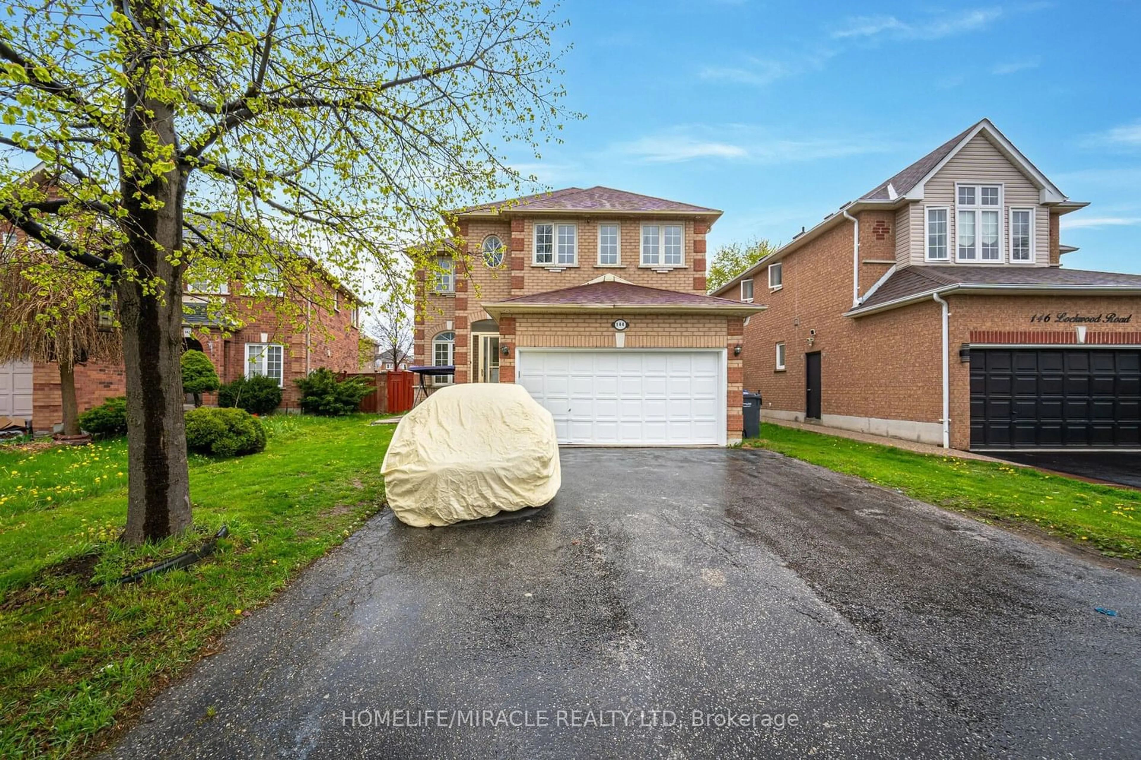 Frontside or backside of a home for 144 Lockwood Rd, Brampton Ontario L6Y 4Z2