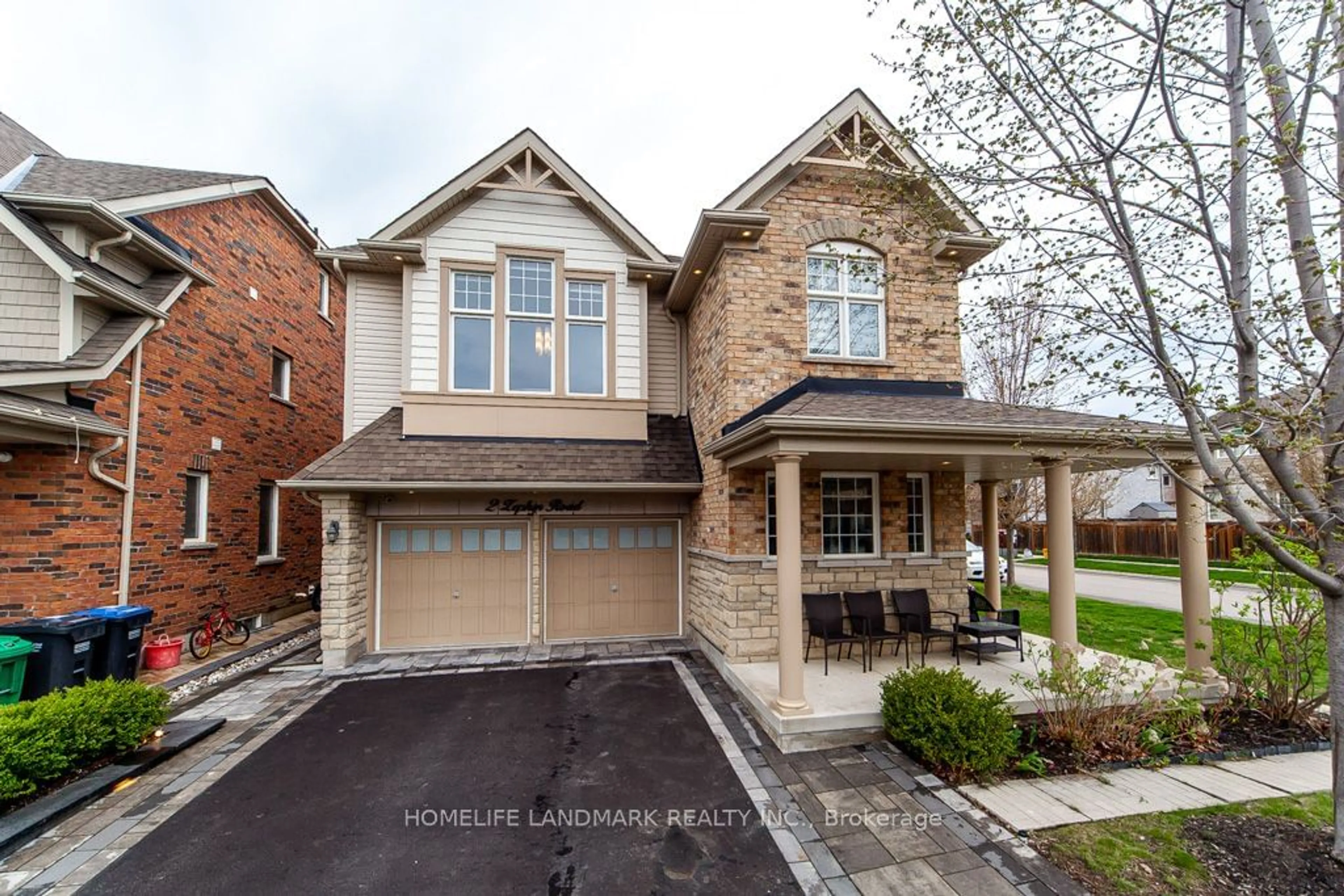 Home with brick exterior material for 2 Zephyr Rd, Caledon Ontario L7C 3V9