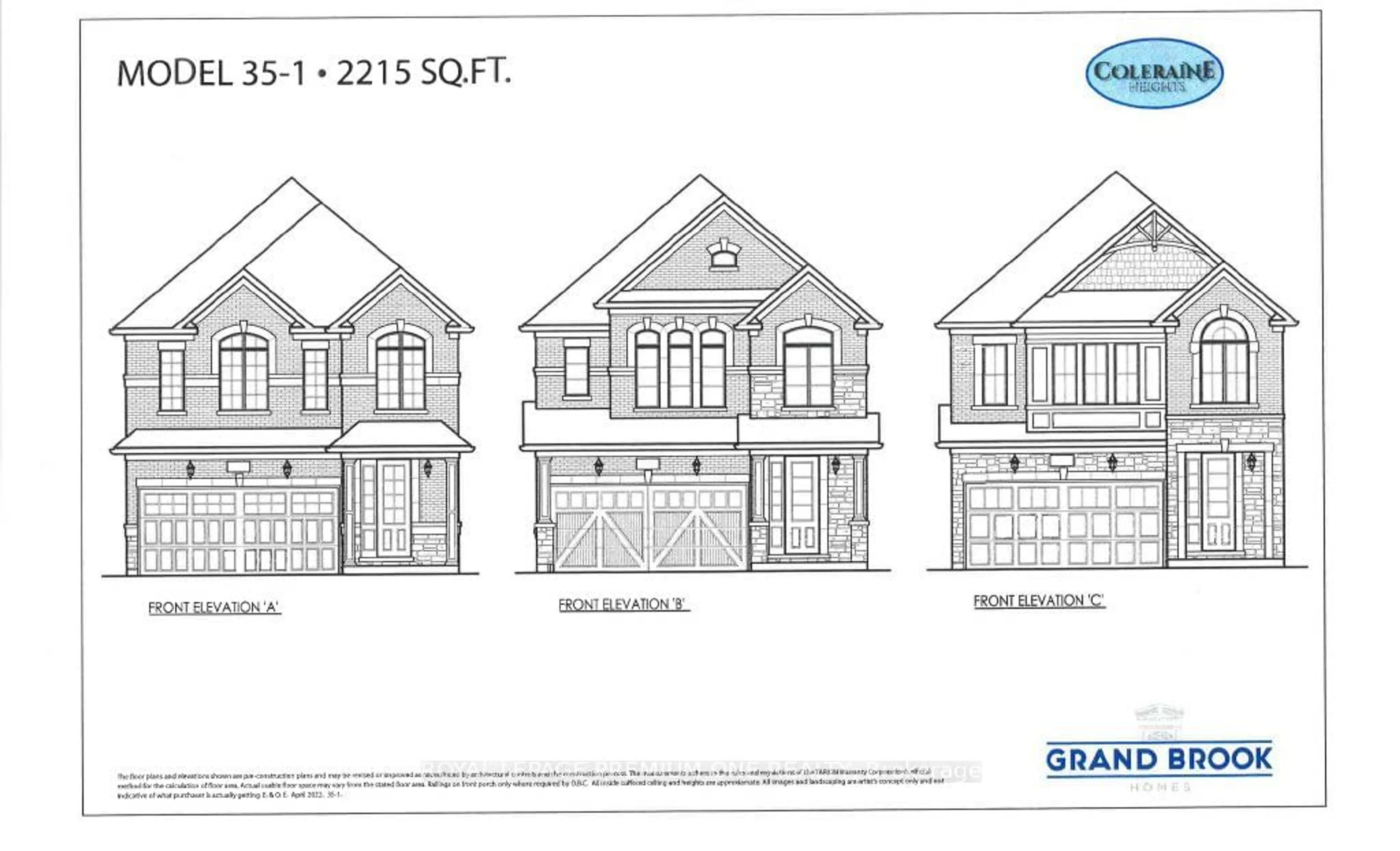 Floor plan for Lot 3 Jack Kenny Crt, Caledon Ontario L7E 2M5