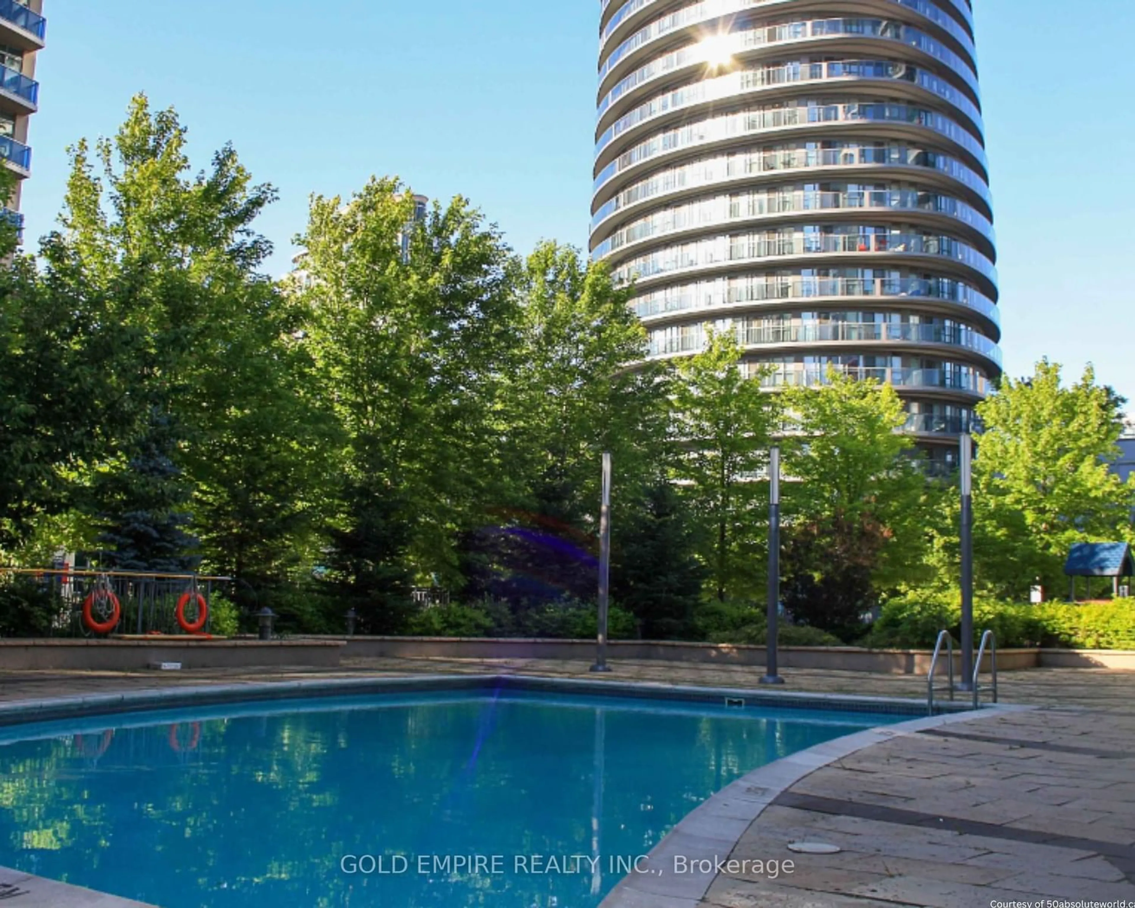 Indoor or outdoor pool for 50 Absolute Ave #1002, Mississauga Ontario L4Z 0A9