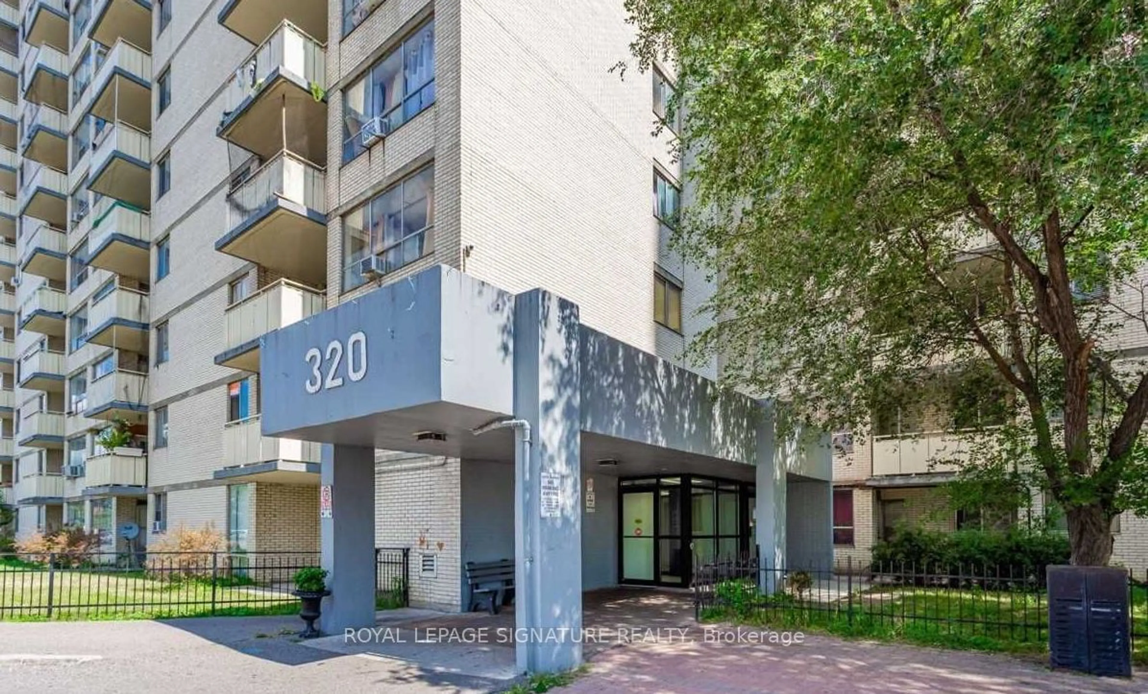 A pic from exterior of the house or condo for 320 Dixon Rd #105, Toronto Ontario M9R 1S8
