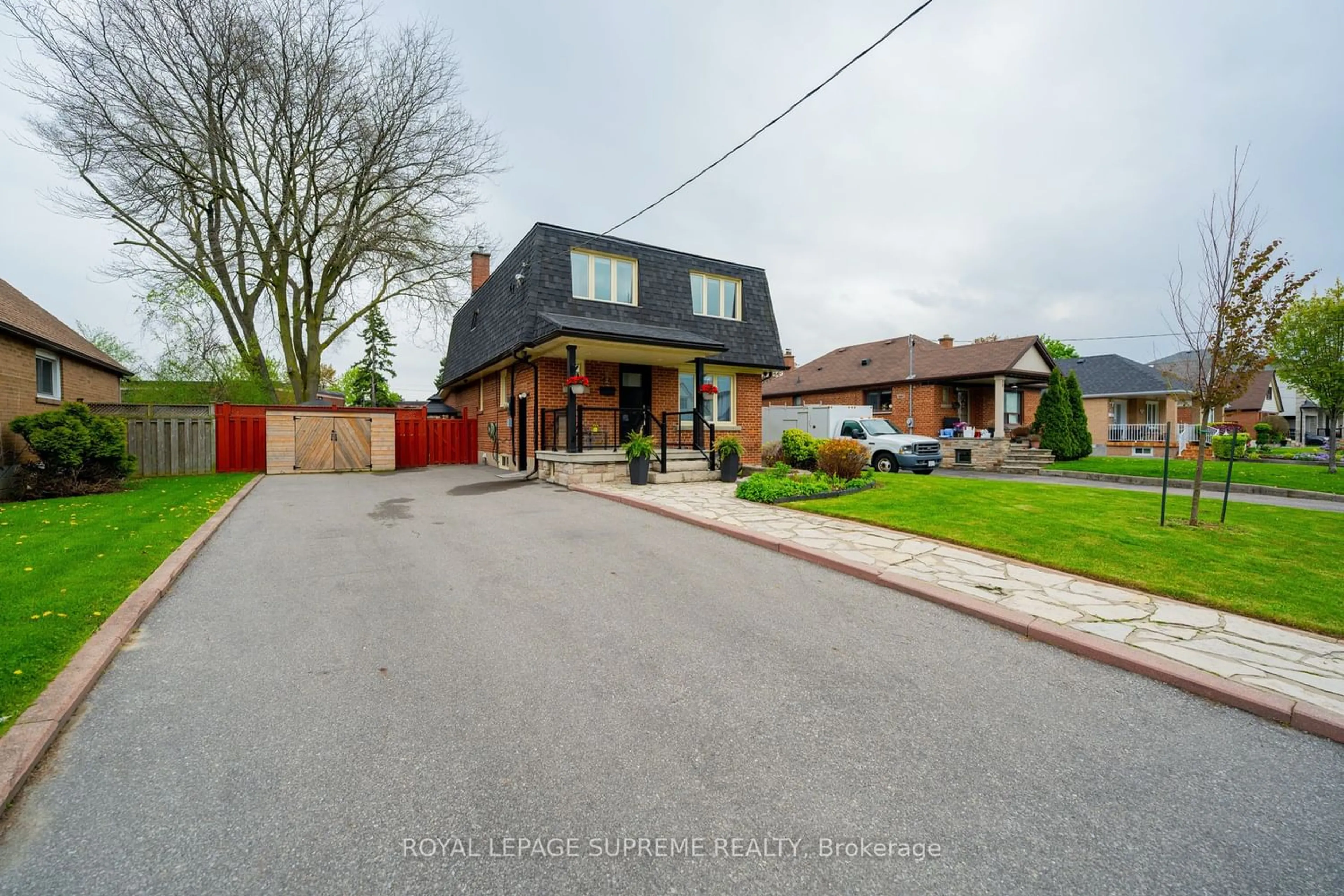 Frontside or backside of a home for 25 Parkchester Rd, Toronto Ontario M6M 2S1