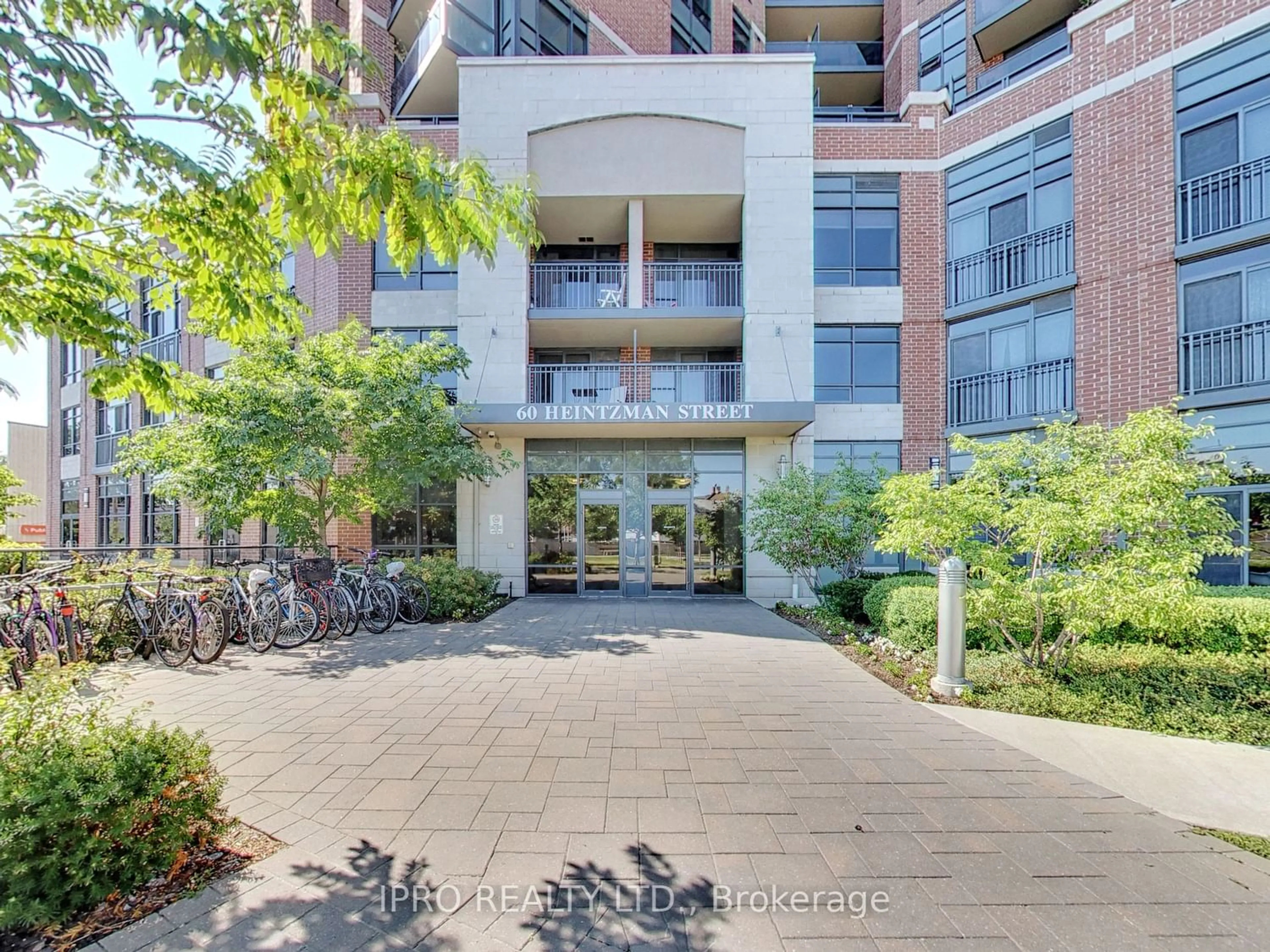 A pic from exterior of the house or condo for 60 Heintzman St #742, Toronto Ontario M6P 5A1