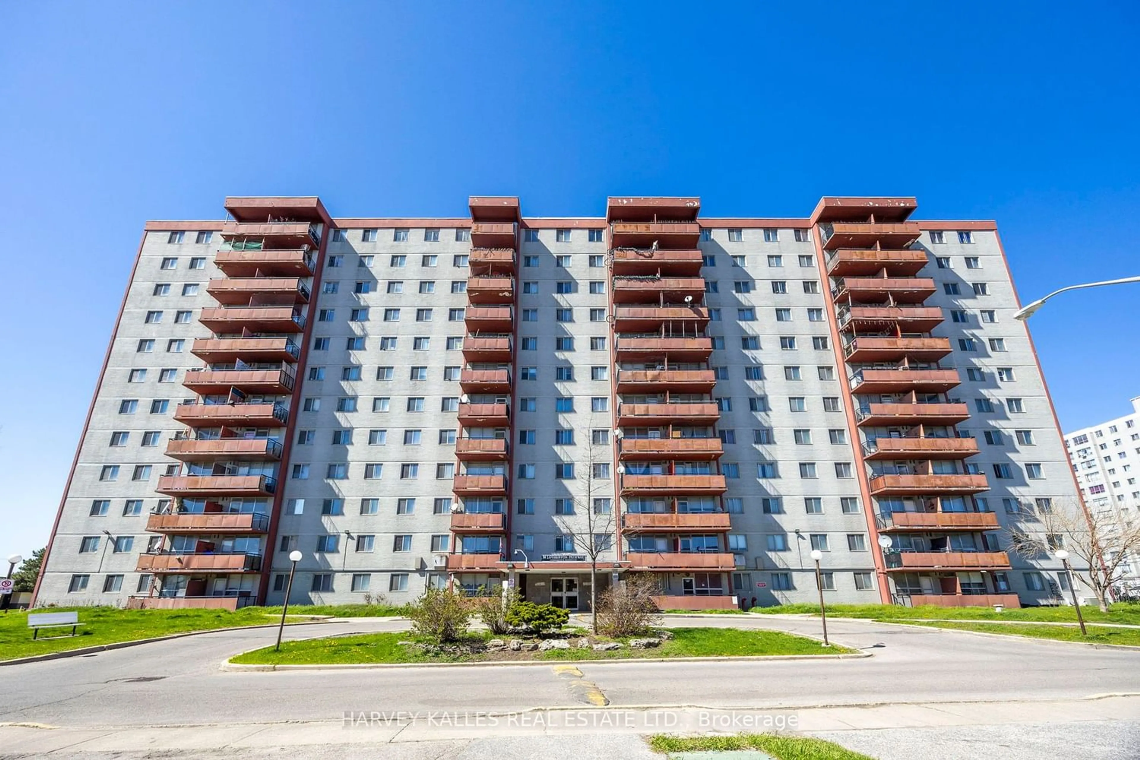 A pic from exterior of the house or condo for 50 Lotherton Ptwy #1202, Toronto Ontario M6B 2G7