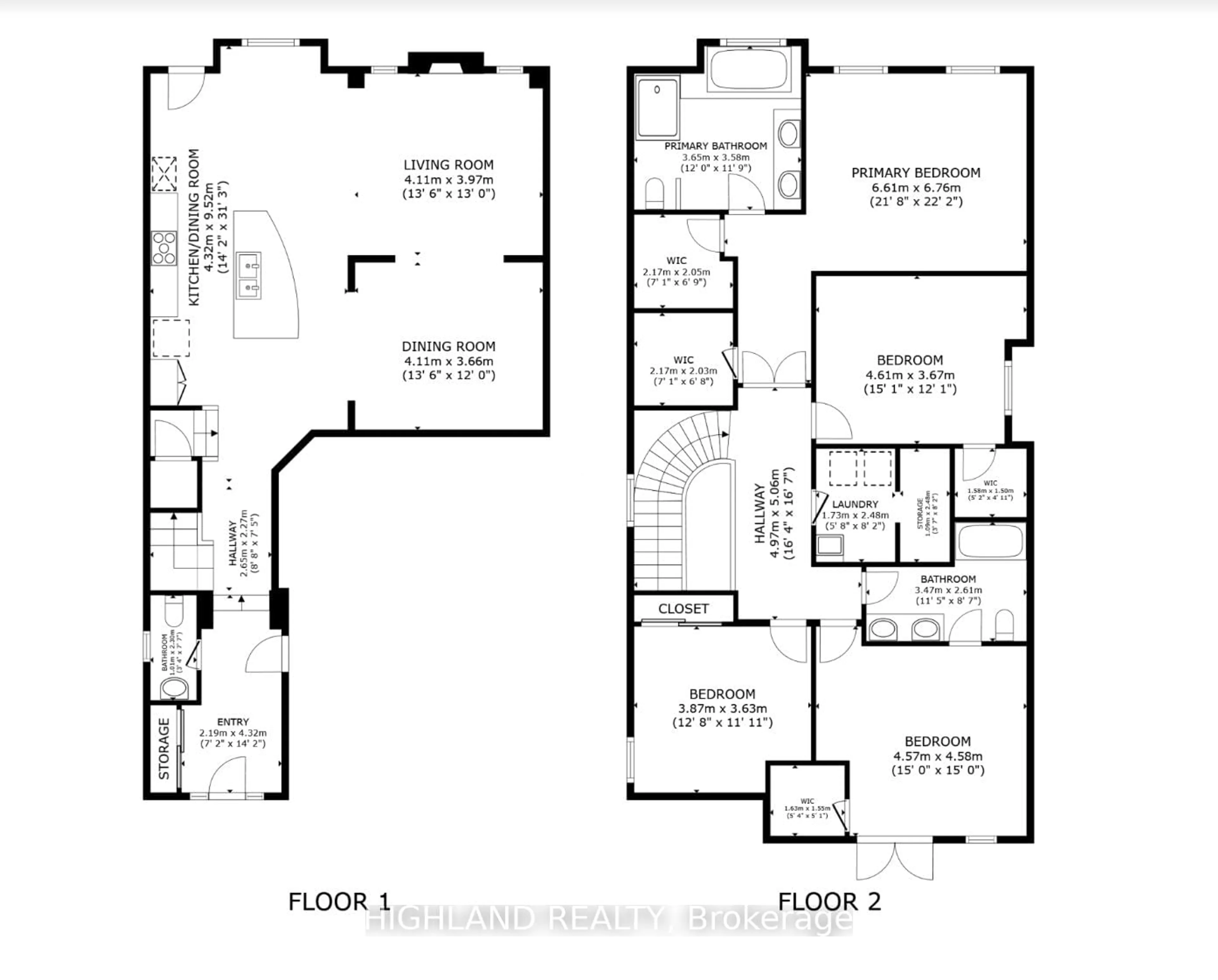Floor plan for 470 English Mill Crt, Milton Ontario L9E 0A5