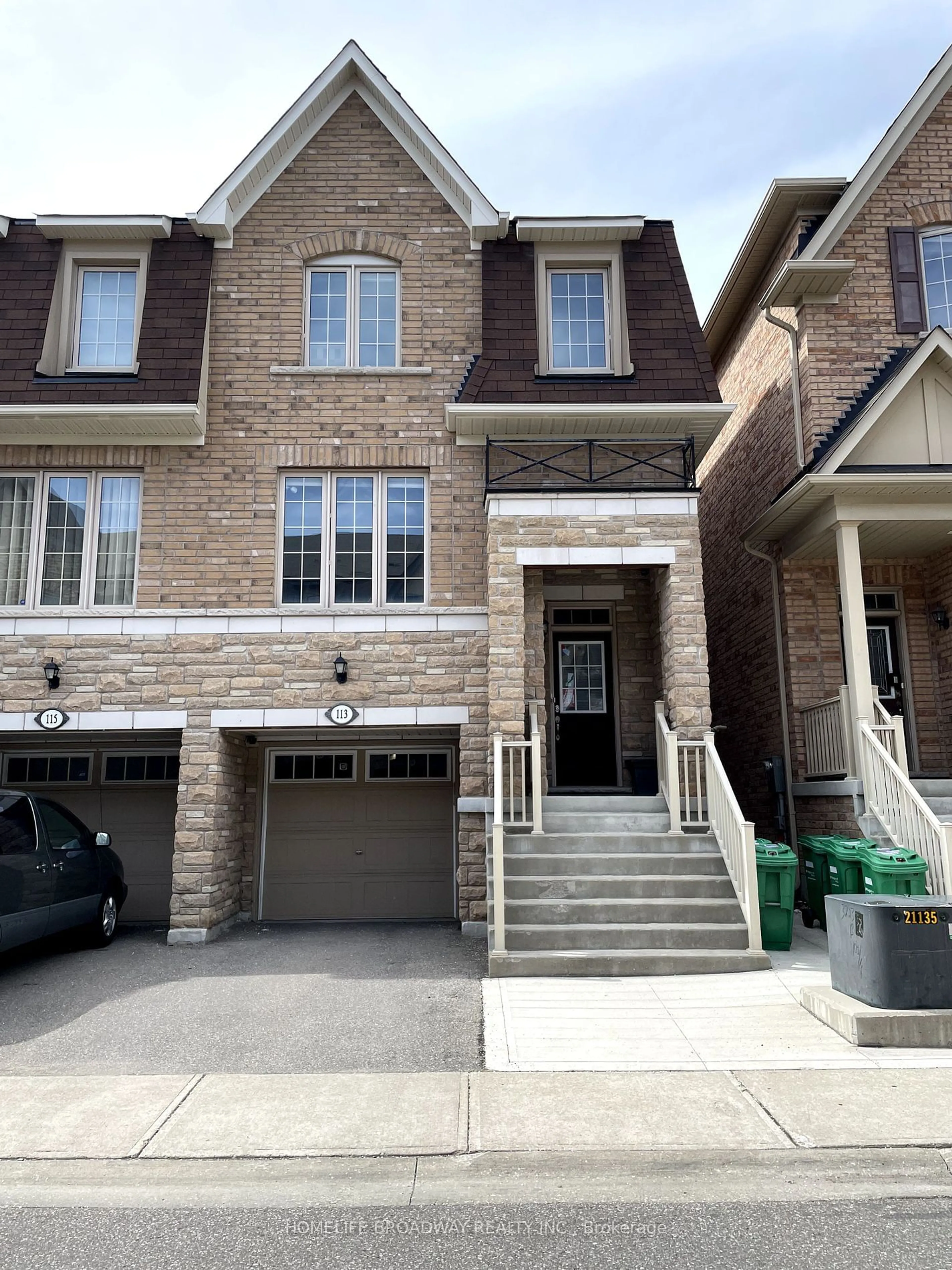 Home with brick exterior material for 113 Sea Drifter Cres, Brampton Ontario L6P 2S1