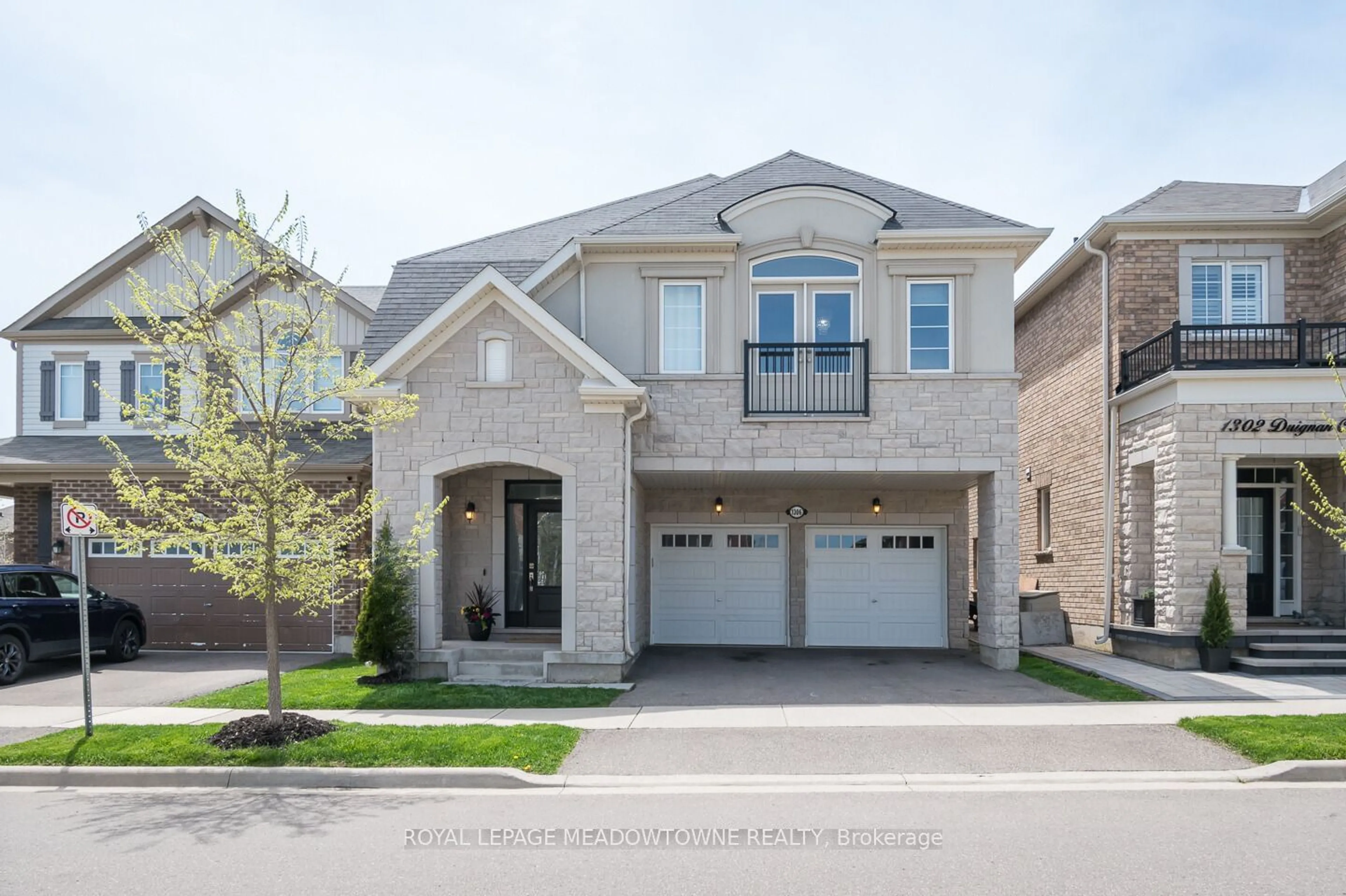 Home with brick exterior material for 1306 Duignan Cres, Milton Ontario L9T 1C7