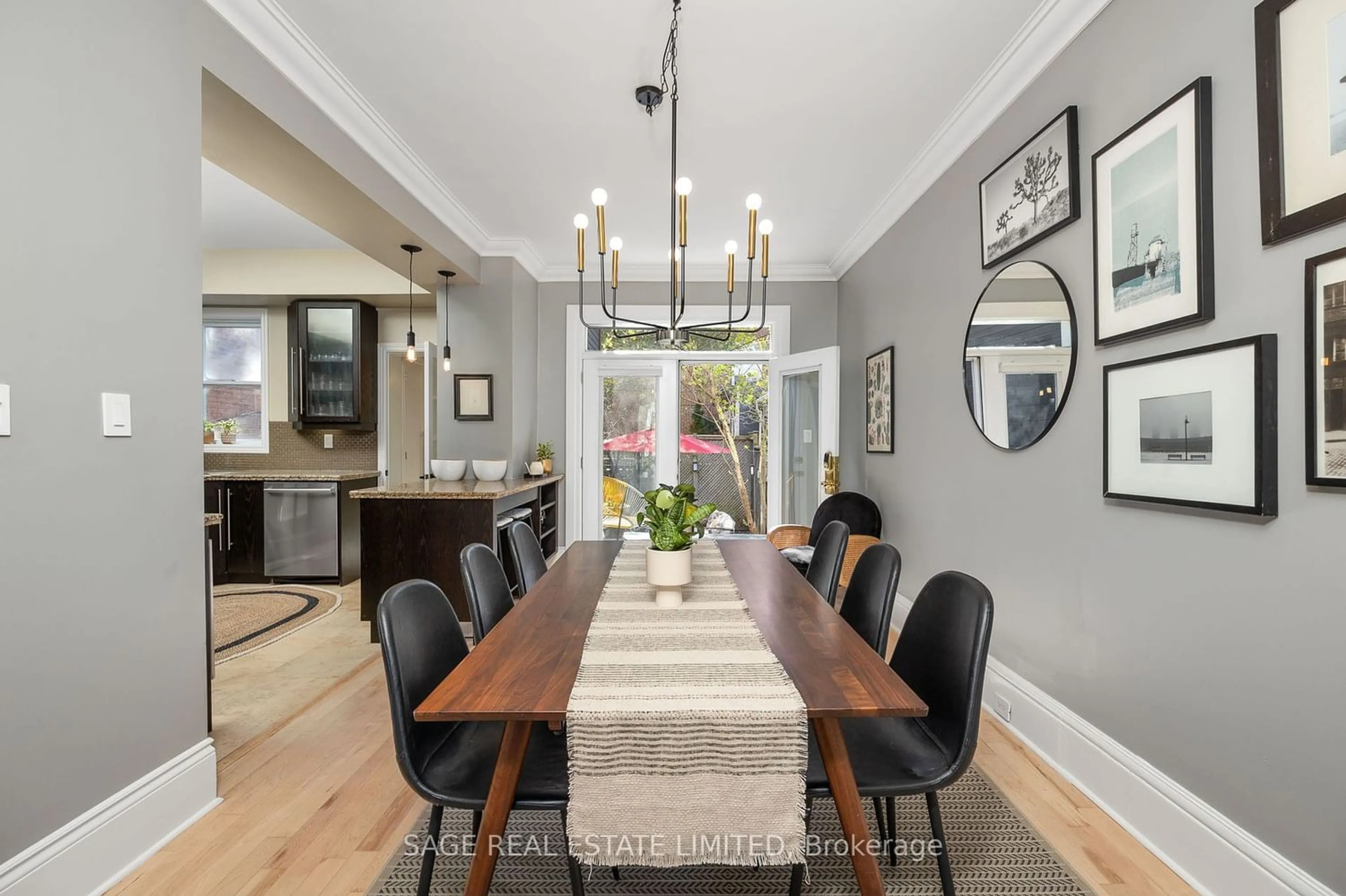Dining room for 454 Runnymede Rd, Toronto Ontario M6S 2Z1