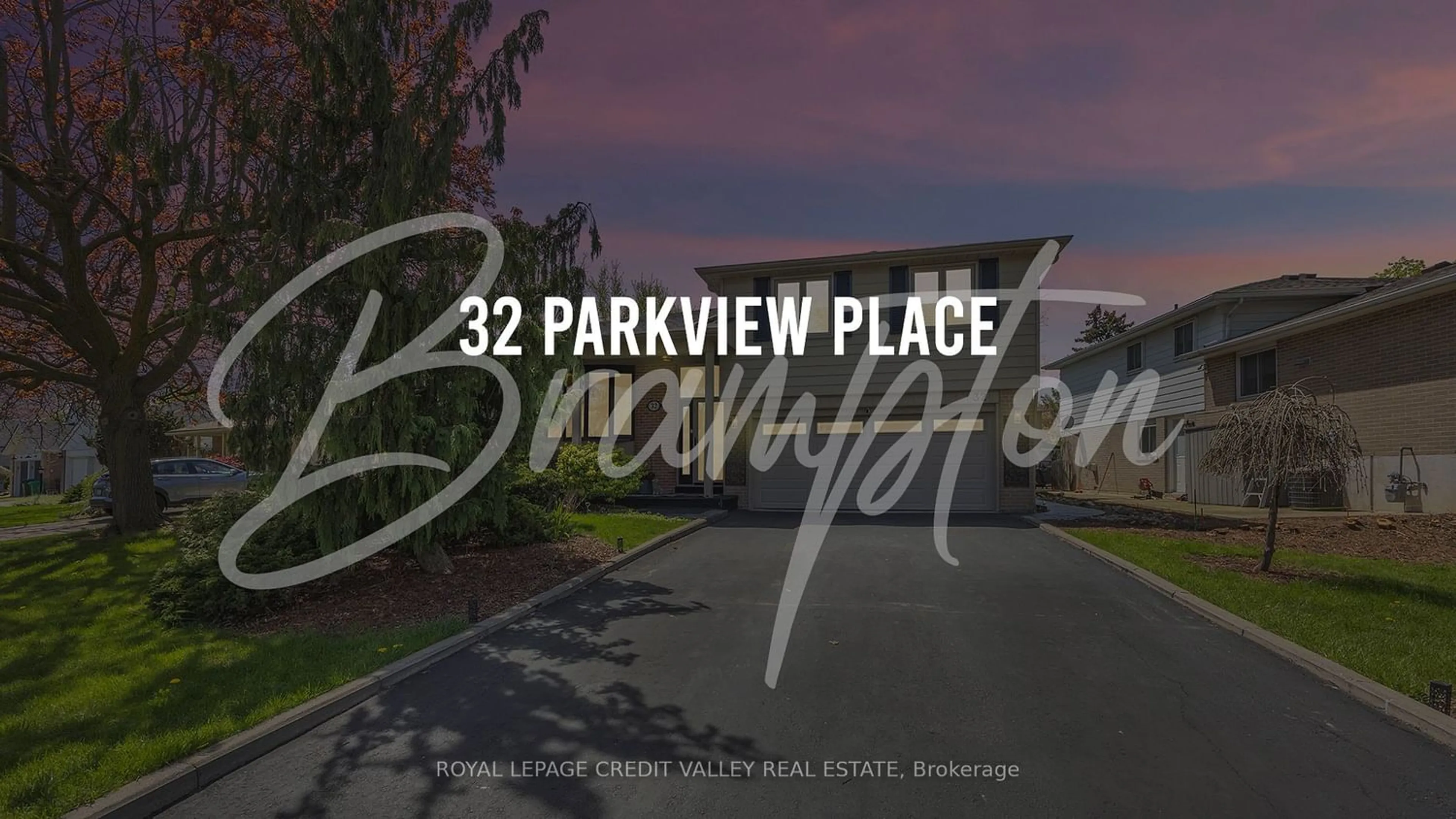 Lakeview for 32 Parkview Pl, Brampton Ontario L6W 2G3