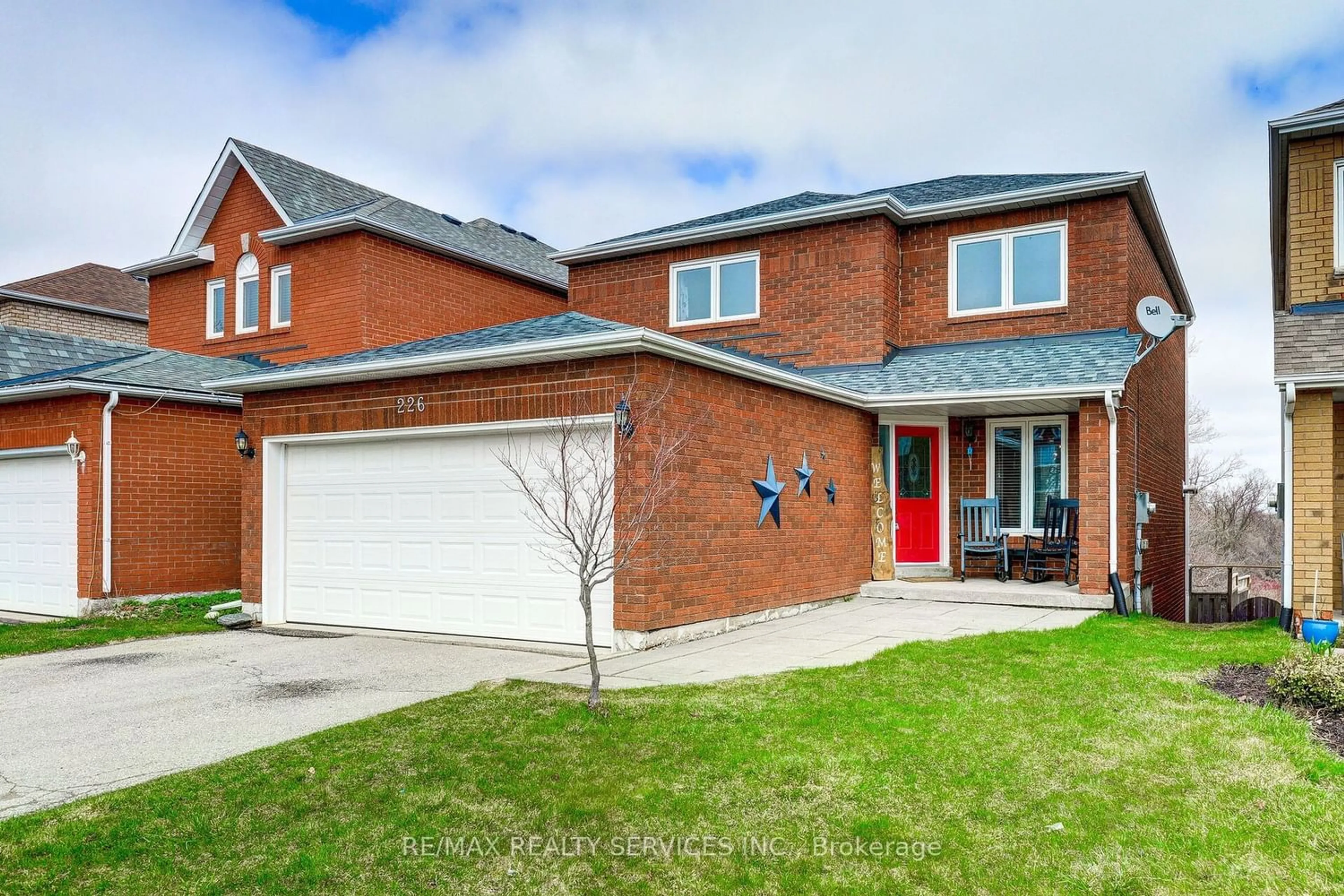 Home with brick exterior material for 226 Howard Cres, Orangeville Ontario L9W 4W6