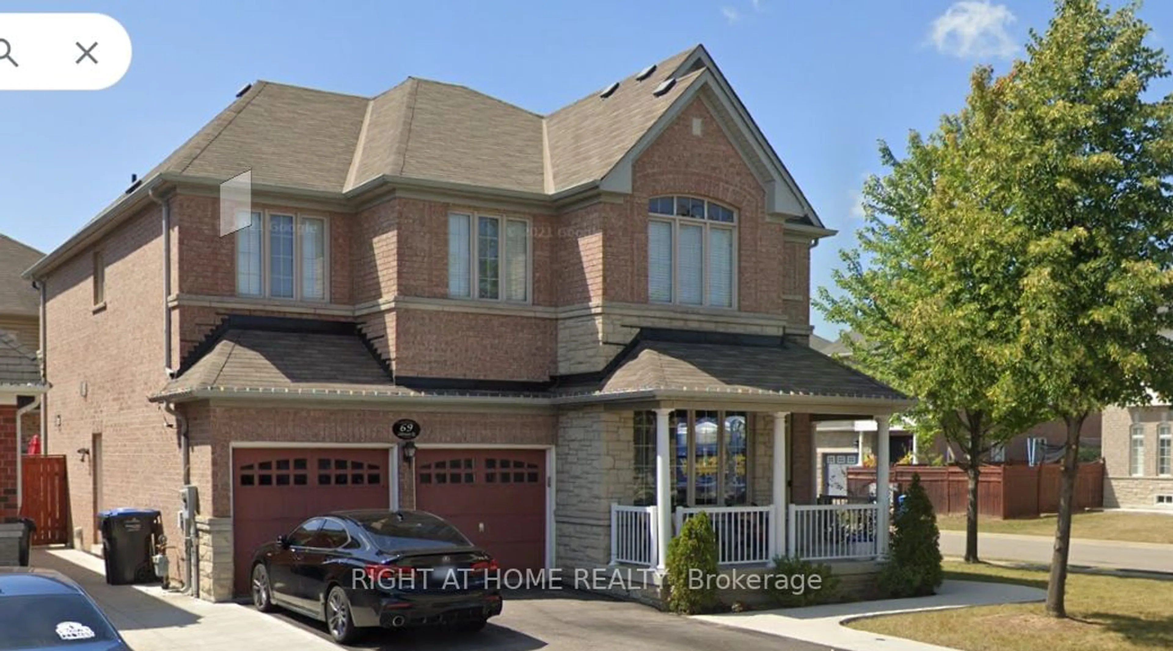 Home with brick exterior material for 69 Calderstone Rd, Brampton Ontario L6P 2A7
