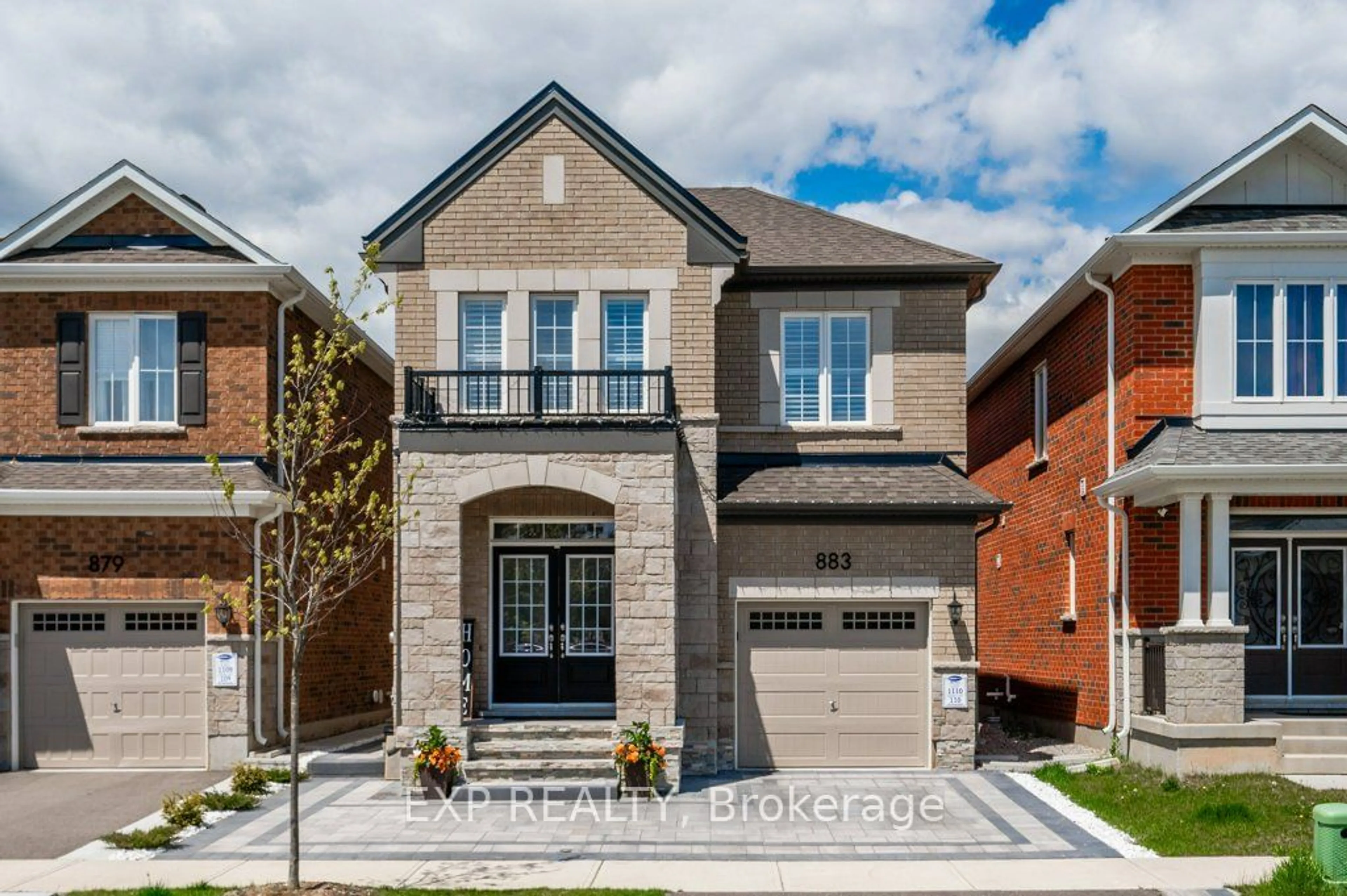 Home with brick exterior material for 883 Hickory Cres, Milton Ontario L9T 7E7