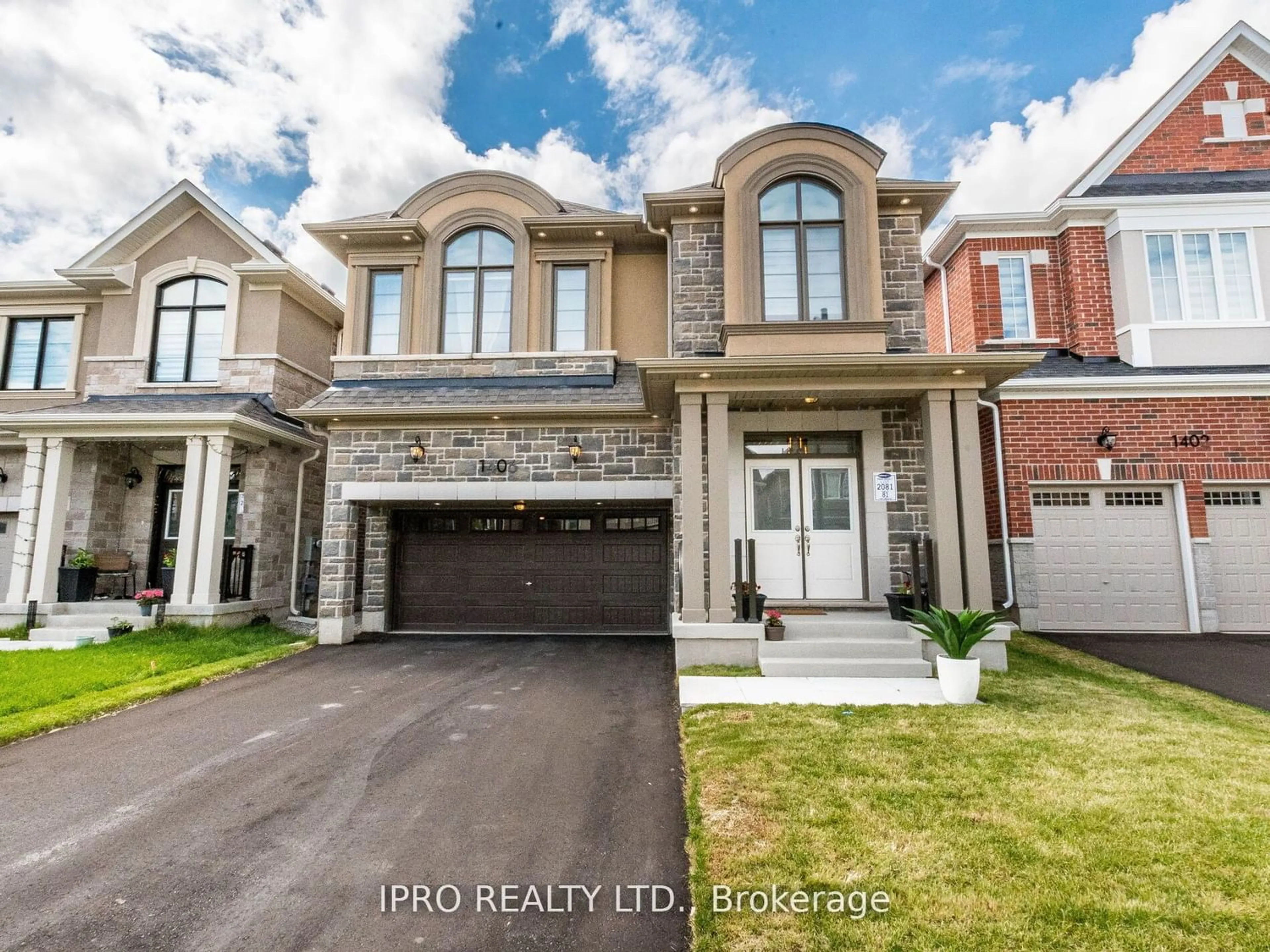 Home with brick exterior material for 1406 Lobelia Cres, Milton Ontario L9E 1X5