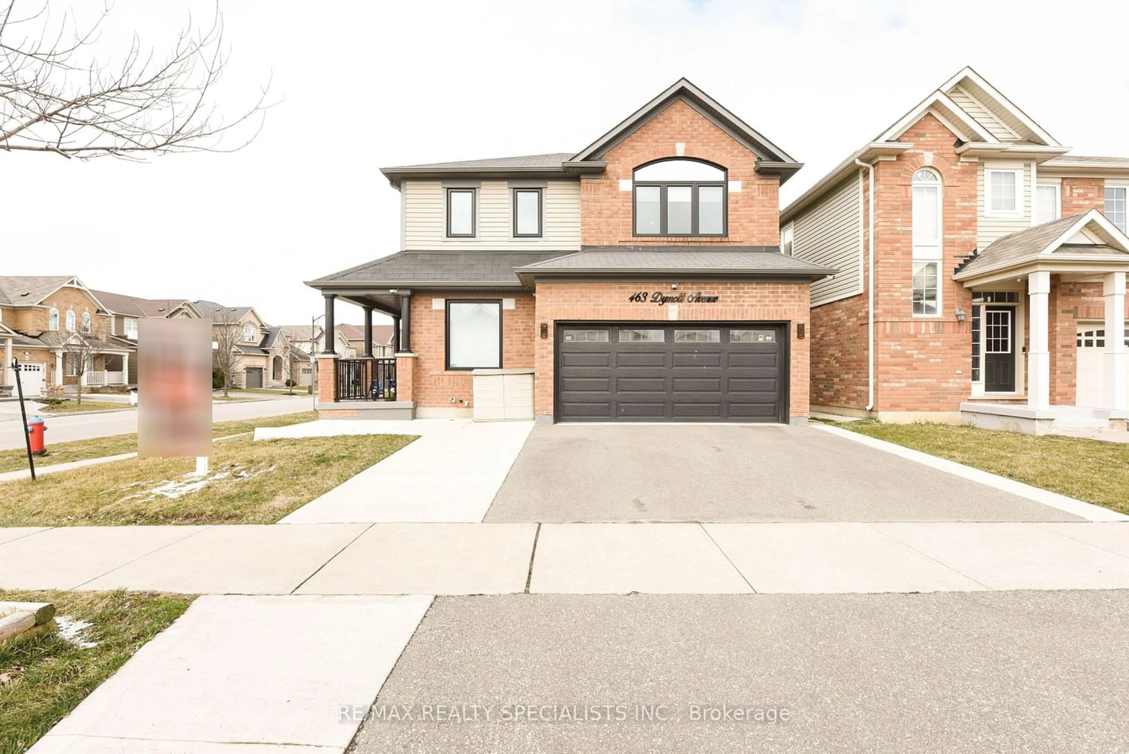 Home with brick exterior material for 463 Dymott Ave, Milton Ontario L9T 7V3