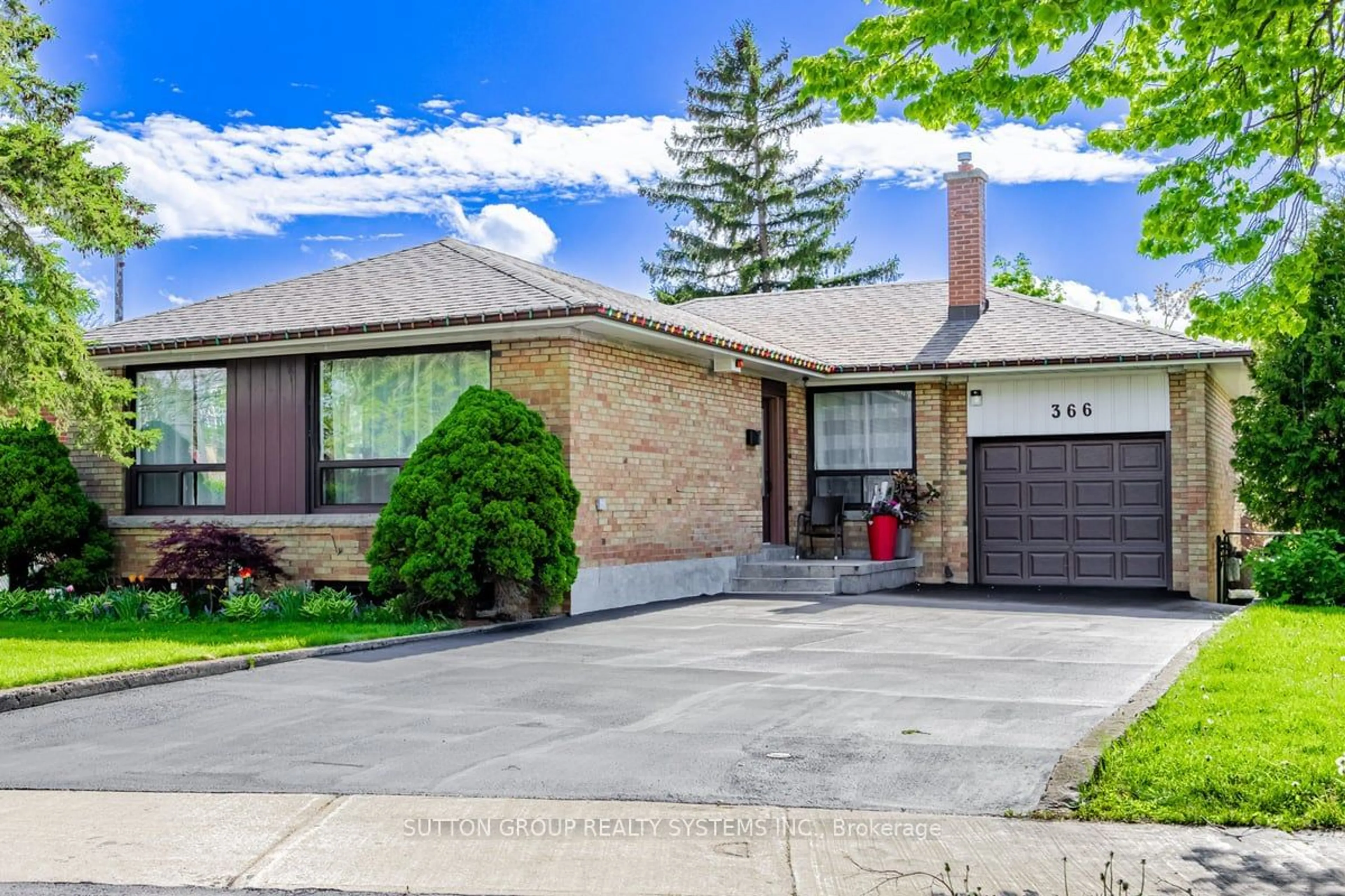 Home with brick exterior material for 366 Renforth Dr, Toronto Ontario M9C 2L9