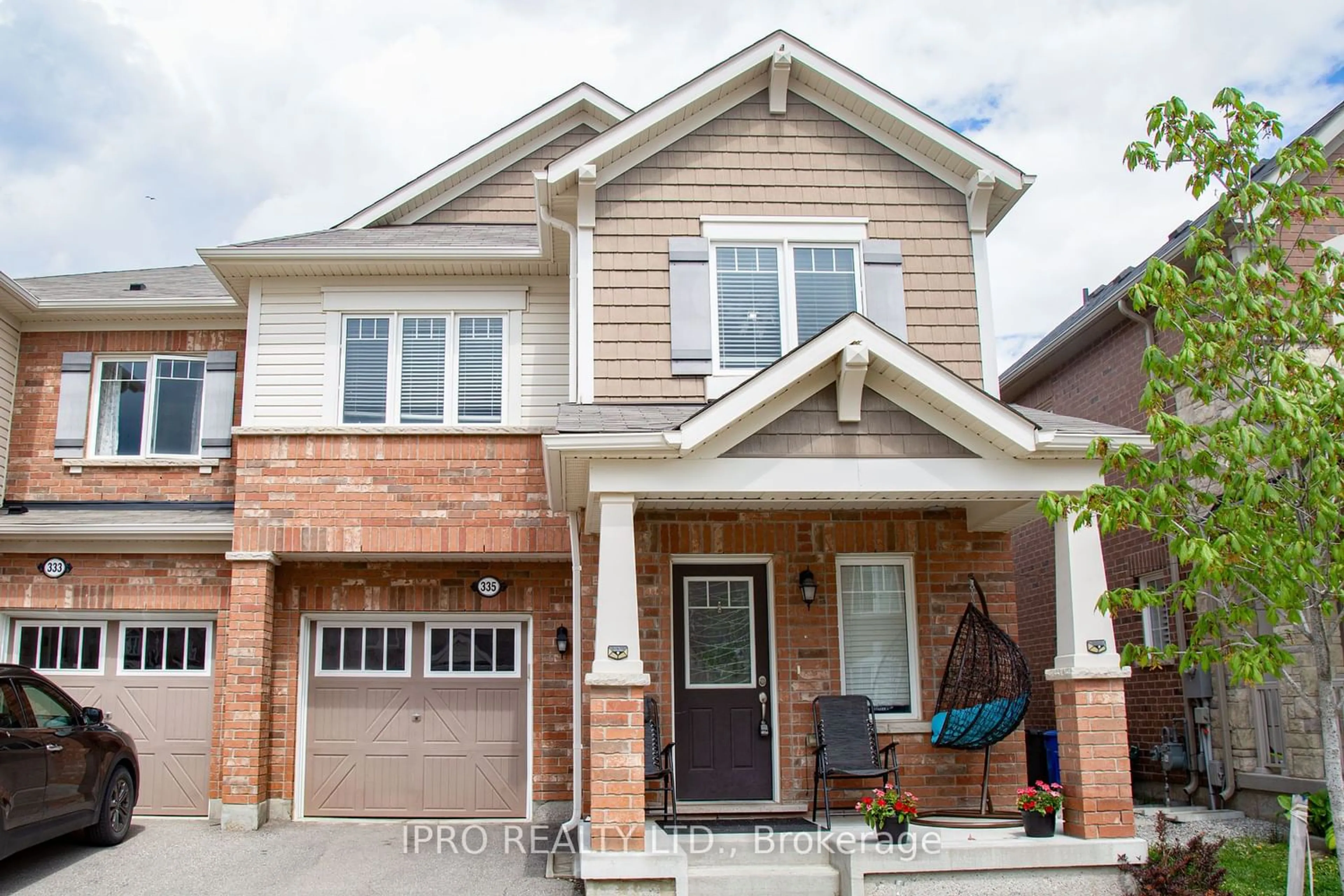 Home with brick exterior material for 335 Gooding Cres, Milton Ontario L9E 0A5