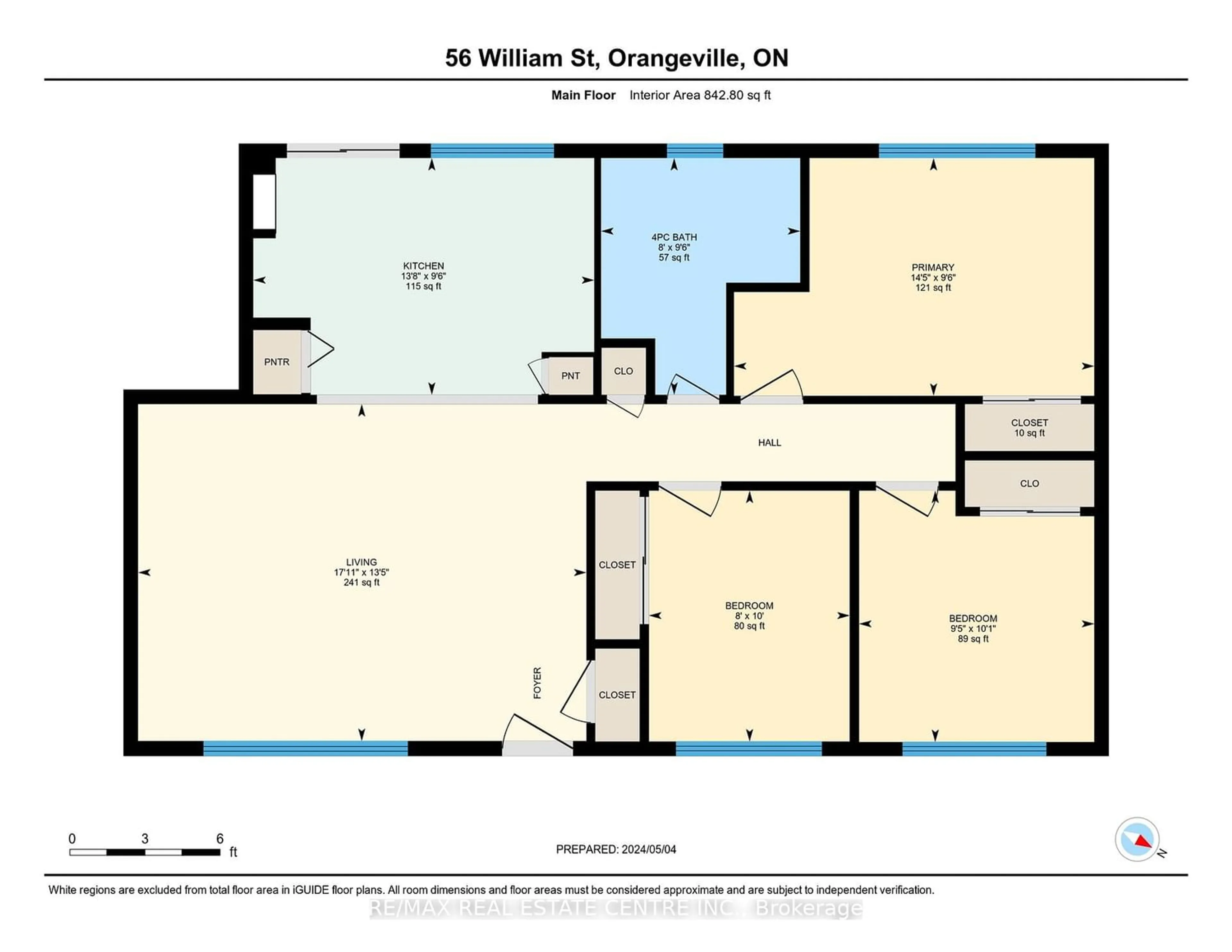 Floor plan for 56 William St, Orangeville Ontario L9W 2R9