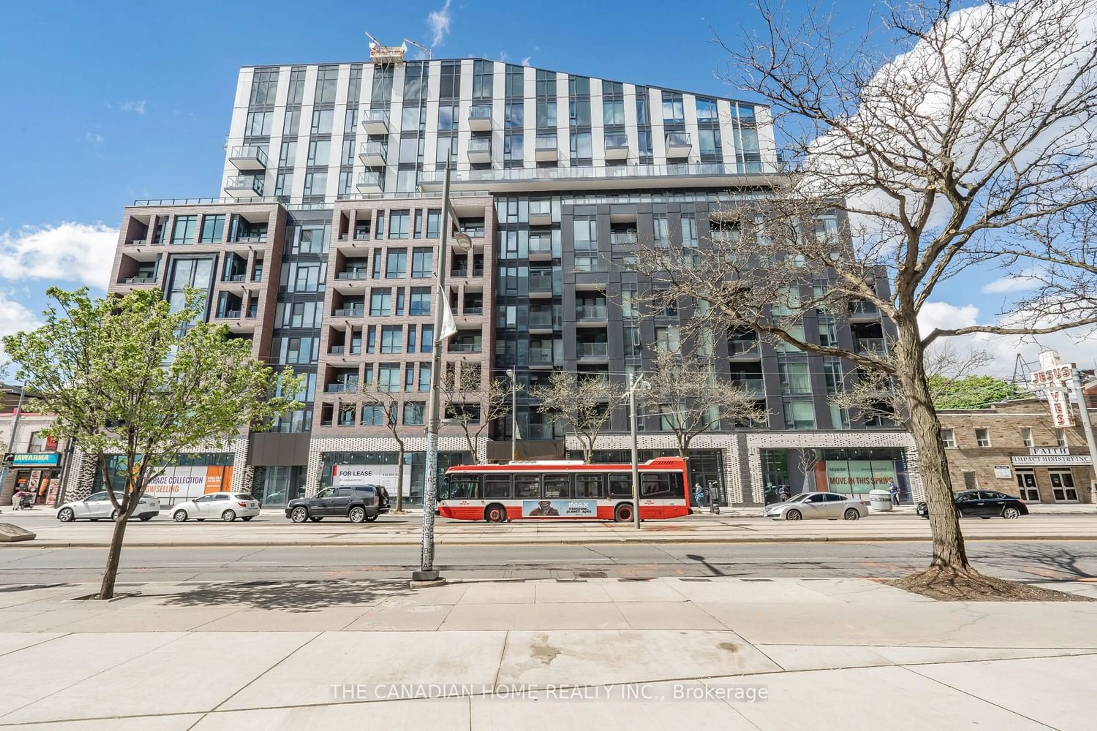 A pic from exterior of the house or condo for 1808 St. Clair Ave #604, Toronto Ontario M6N 0C1