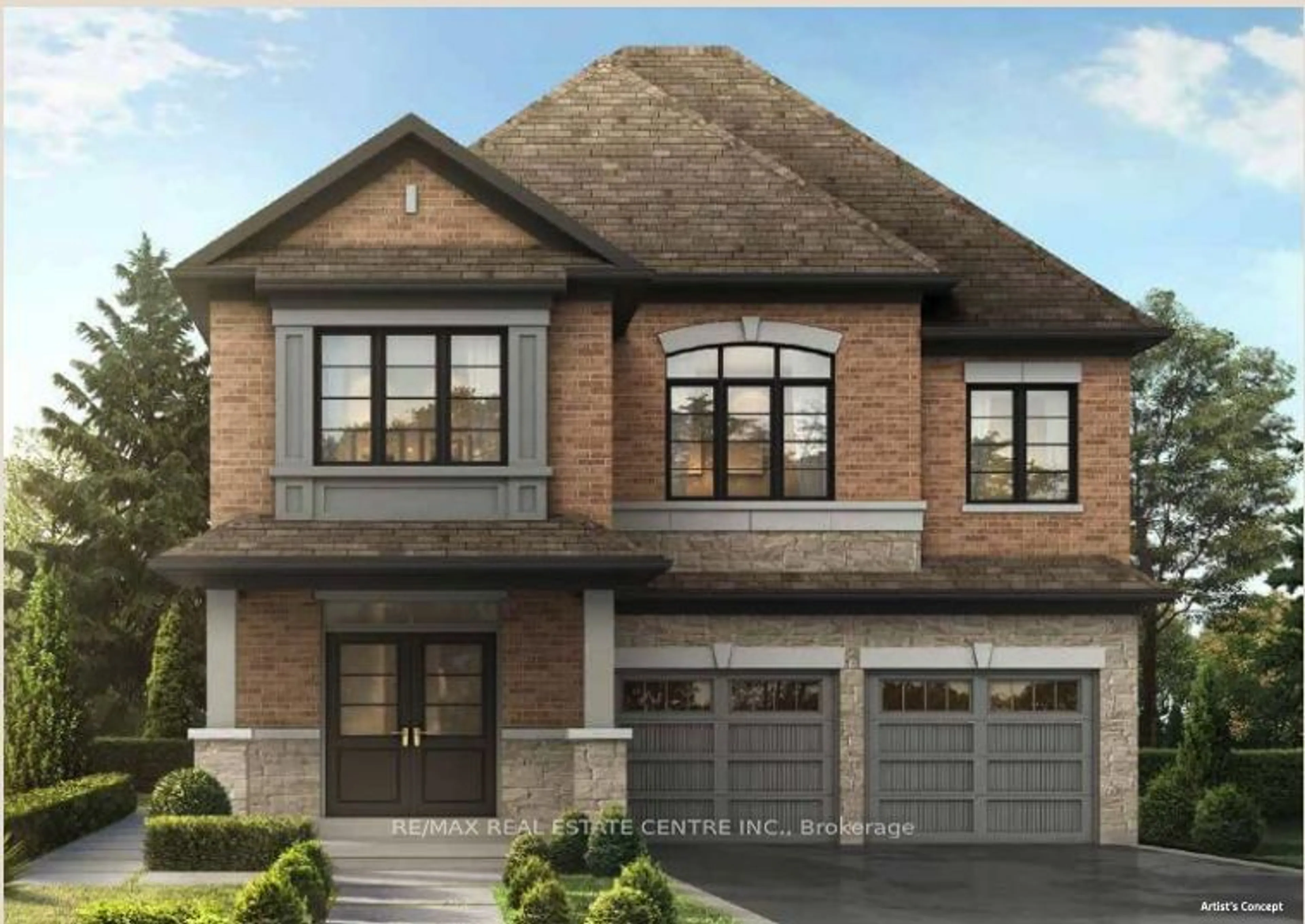 Home with brick exterior material for Lot 39 Arnold Circ, Brampton Ontario L7A 0B8