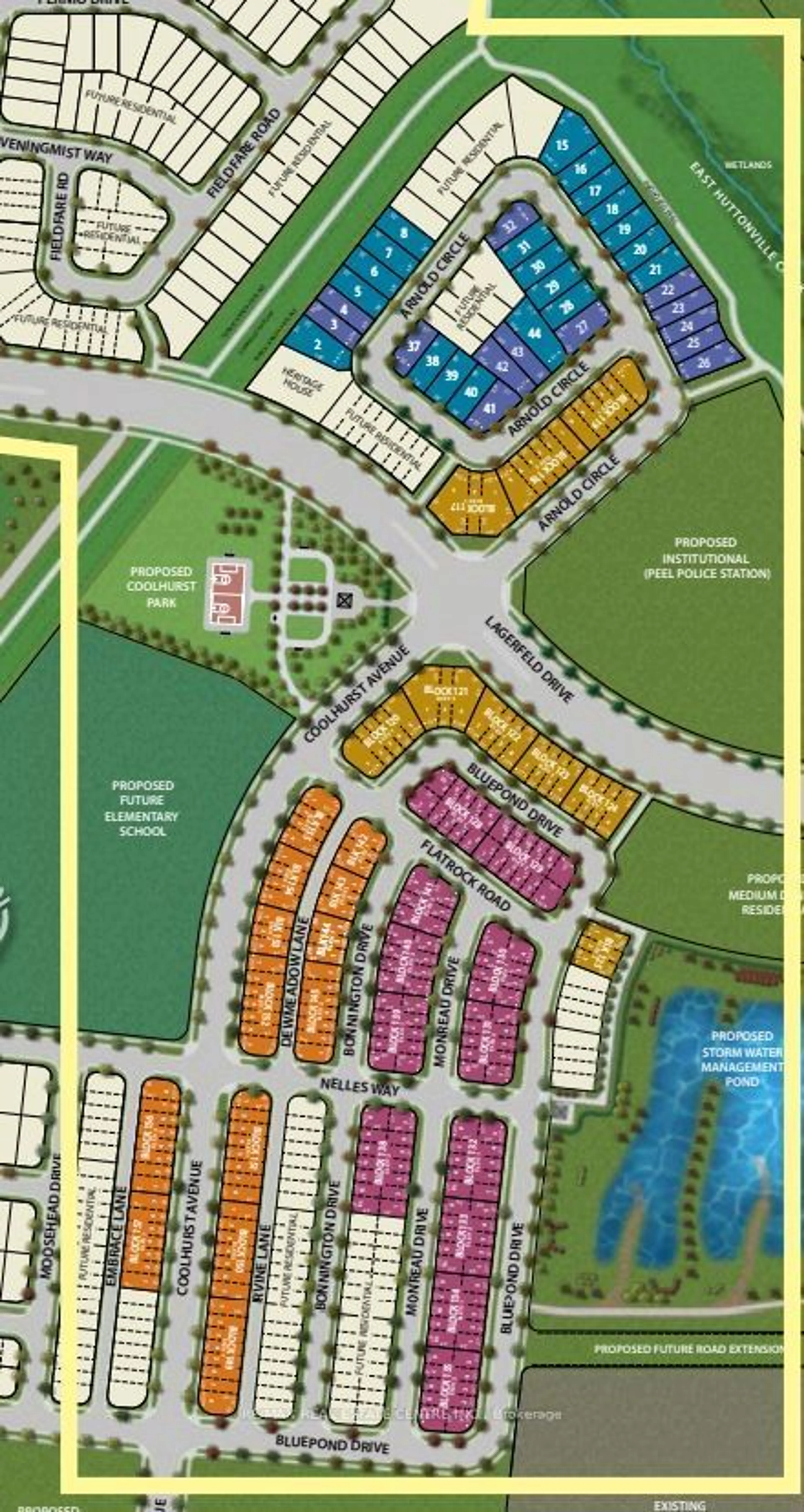 Floor plan for Lot 39 Arnold Circ, Brampton Ontario L7A 0B8