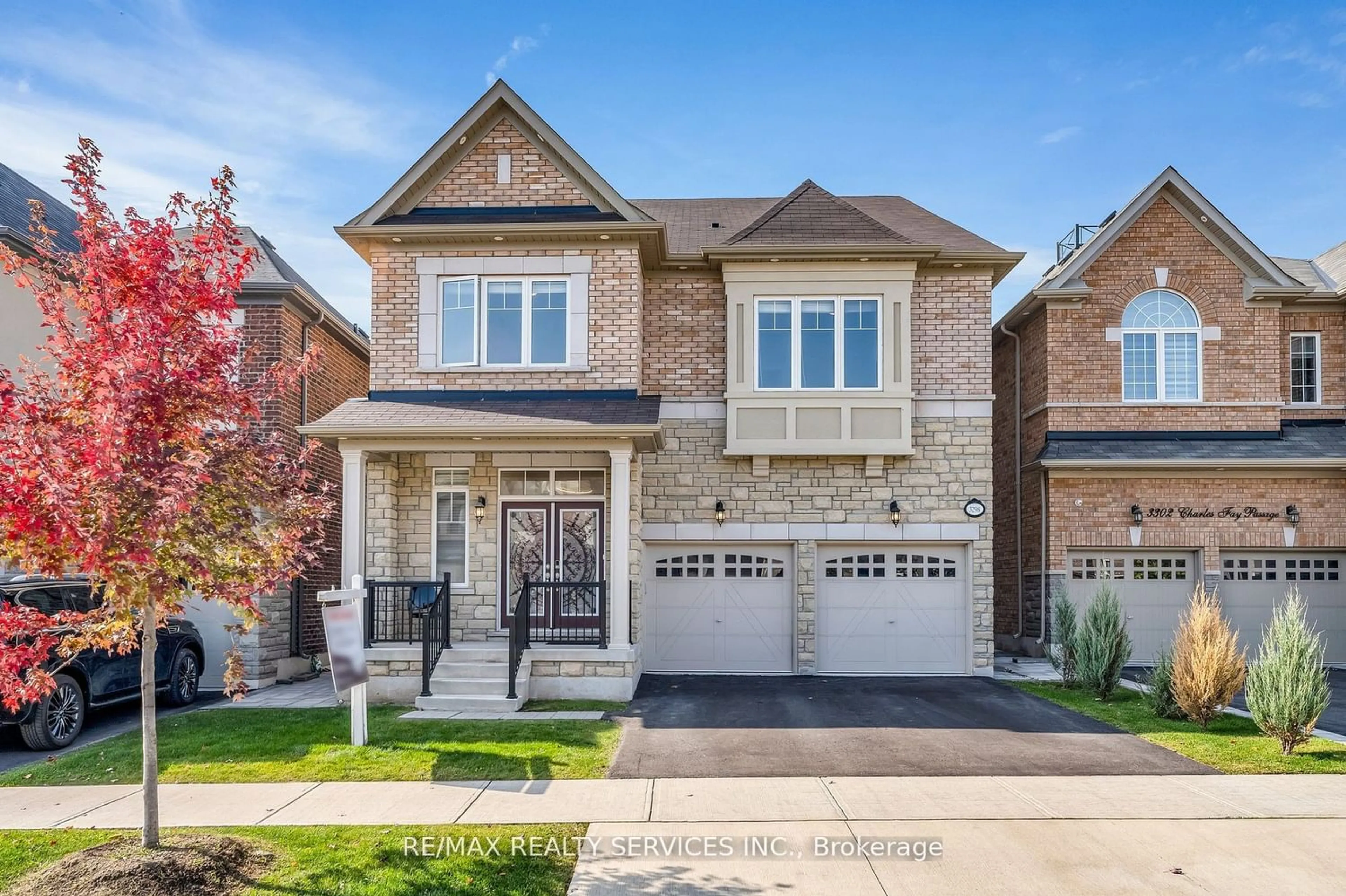 Home with brick exterior material for 3298 Charles Fay Pass, Oakville Ontario L6M 5K1